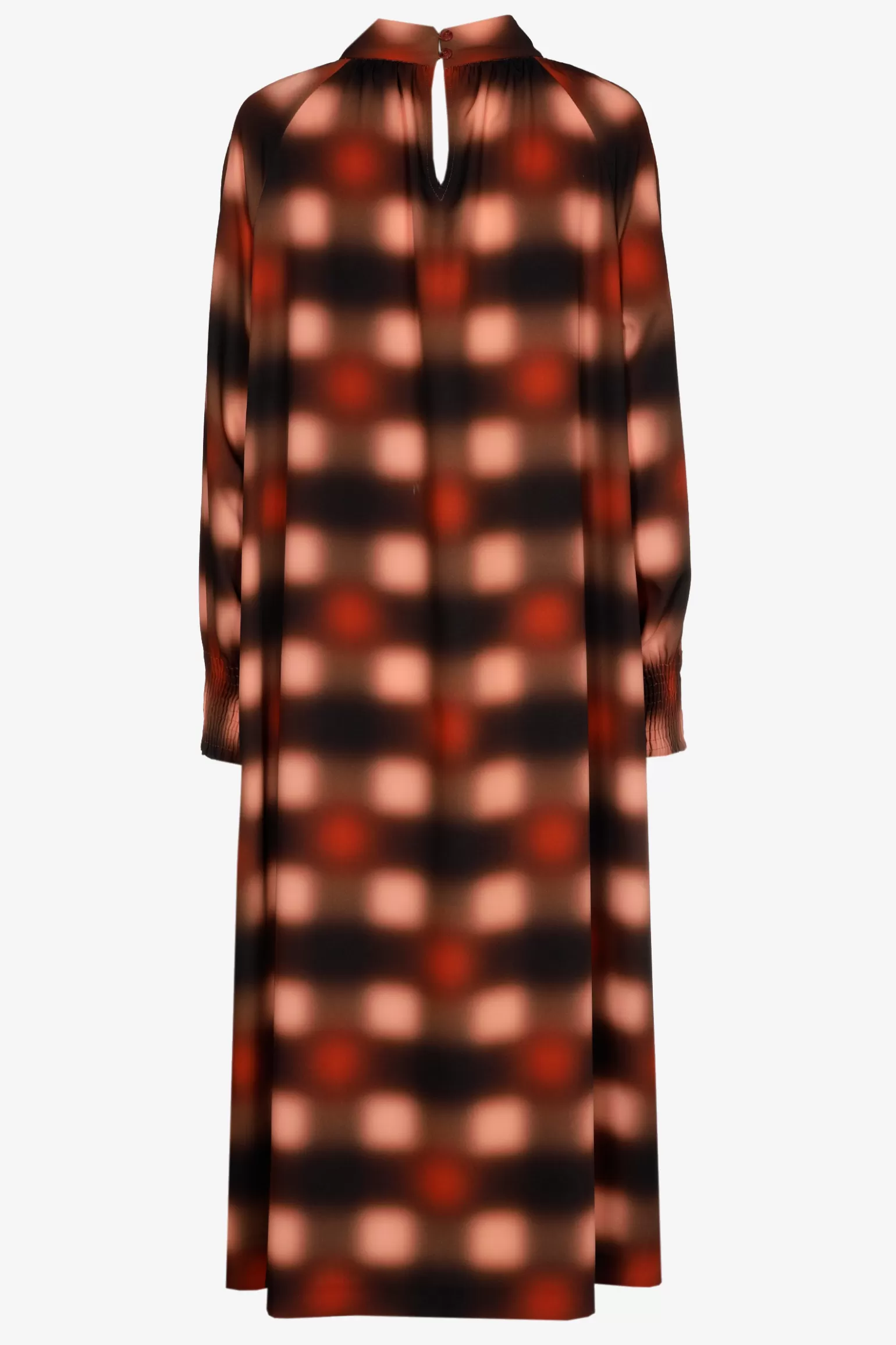 Jurk met blurred print-Xandres Clearance
