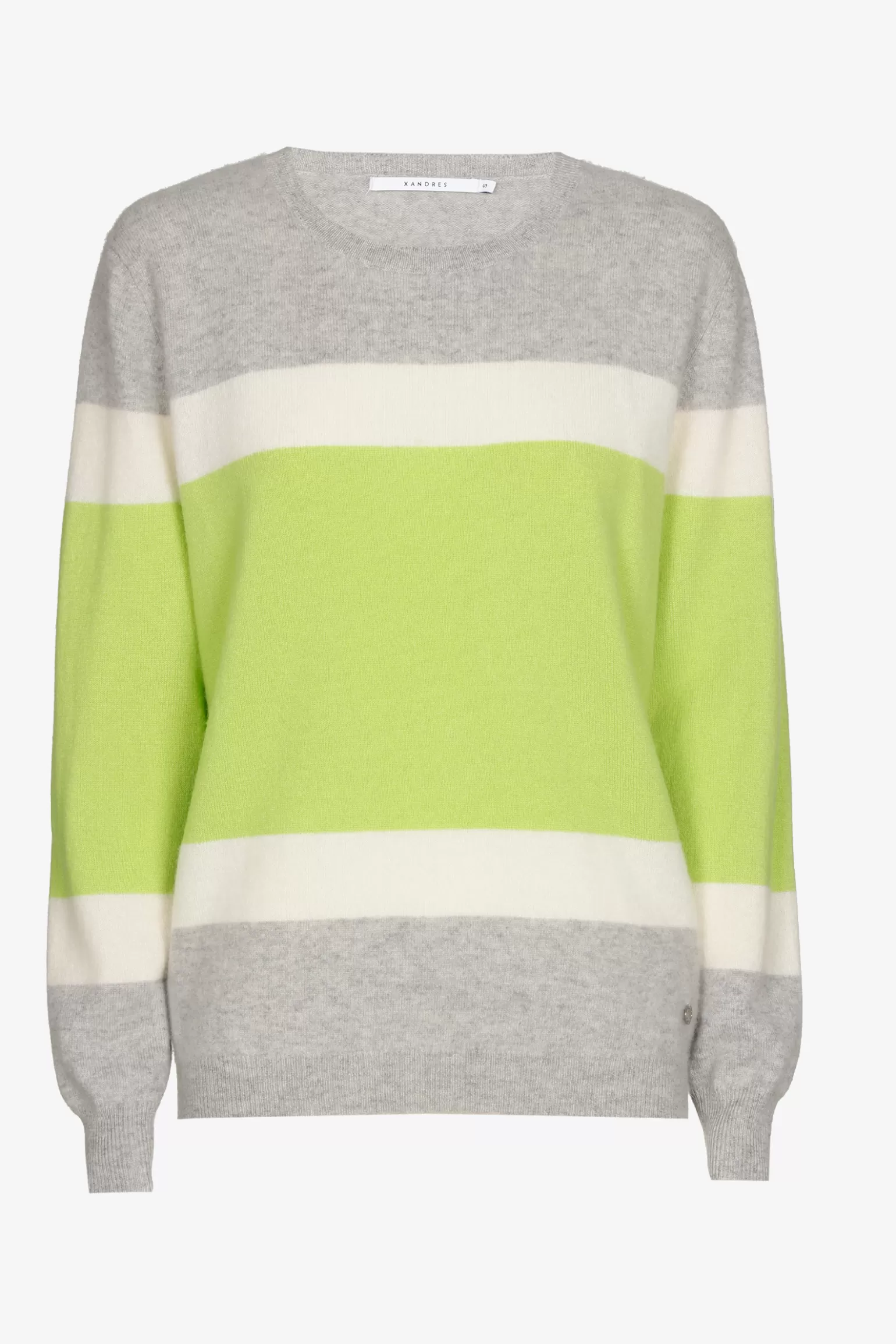 Kasjmieren colorblock pull-Xandres Fashion