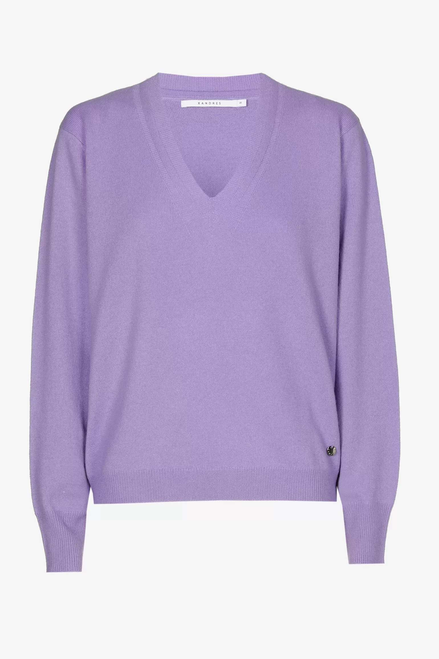 Kasjmieren pull met V-hals-Xandres Cheap