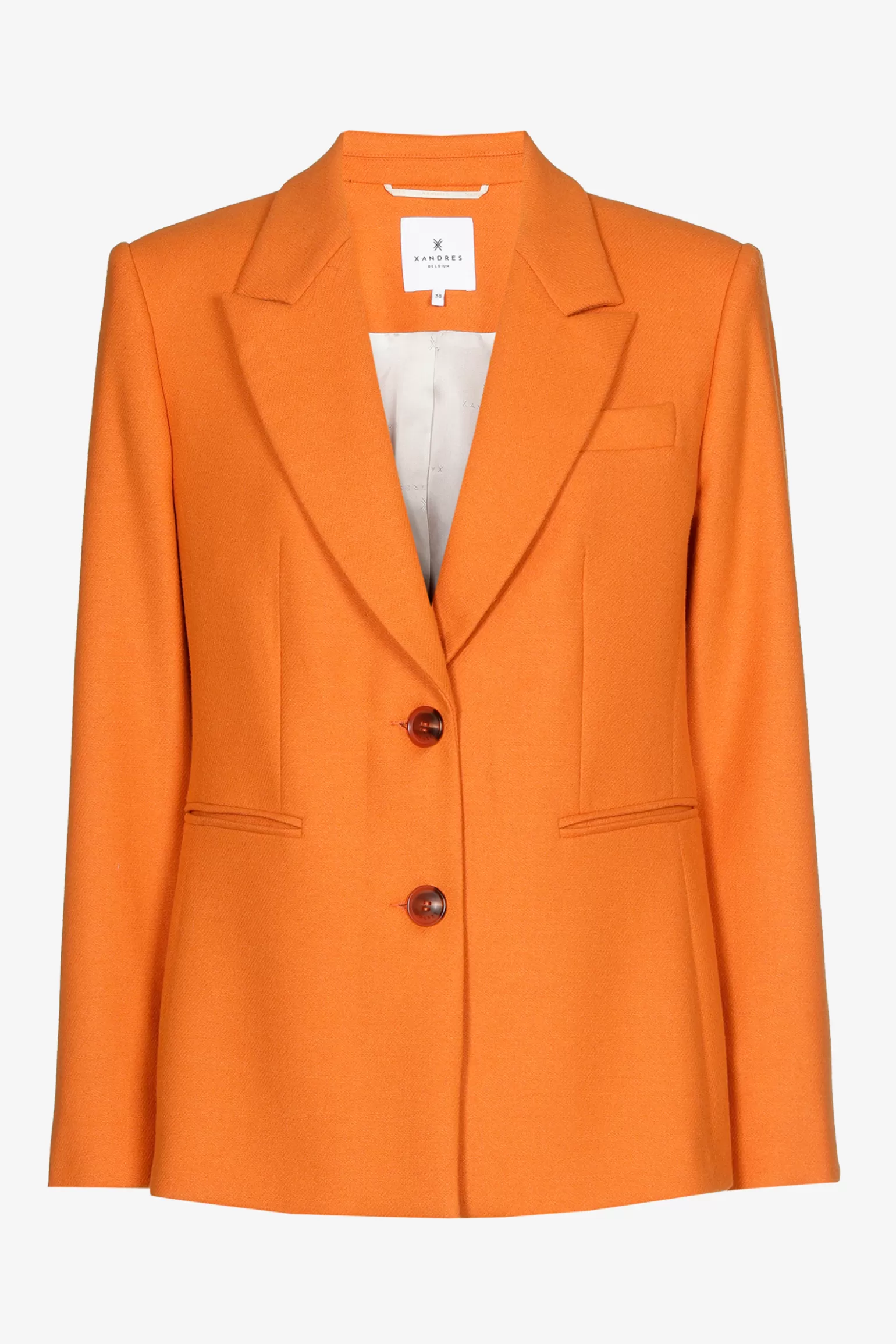 Klassieke blazer met reverskraag-Xandres Flash Sale
