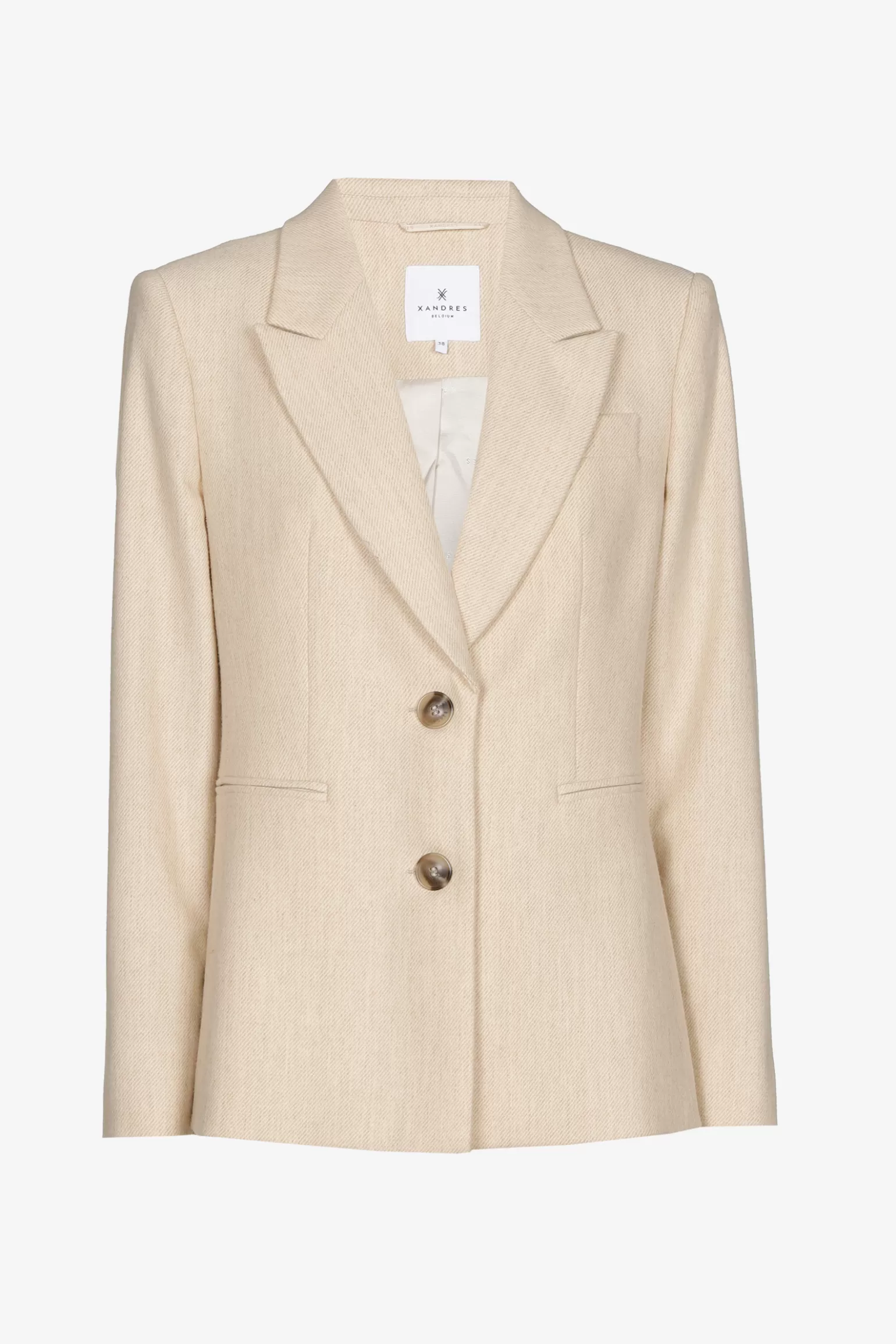 Klassieke blazer met reverskraag-Xandres Best Sale