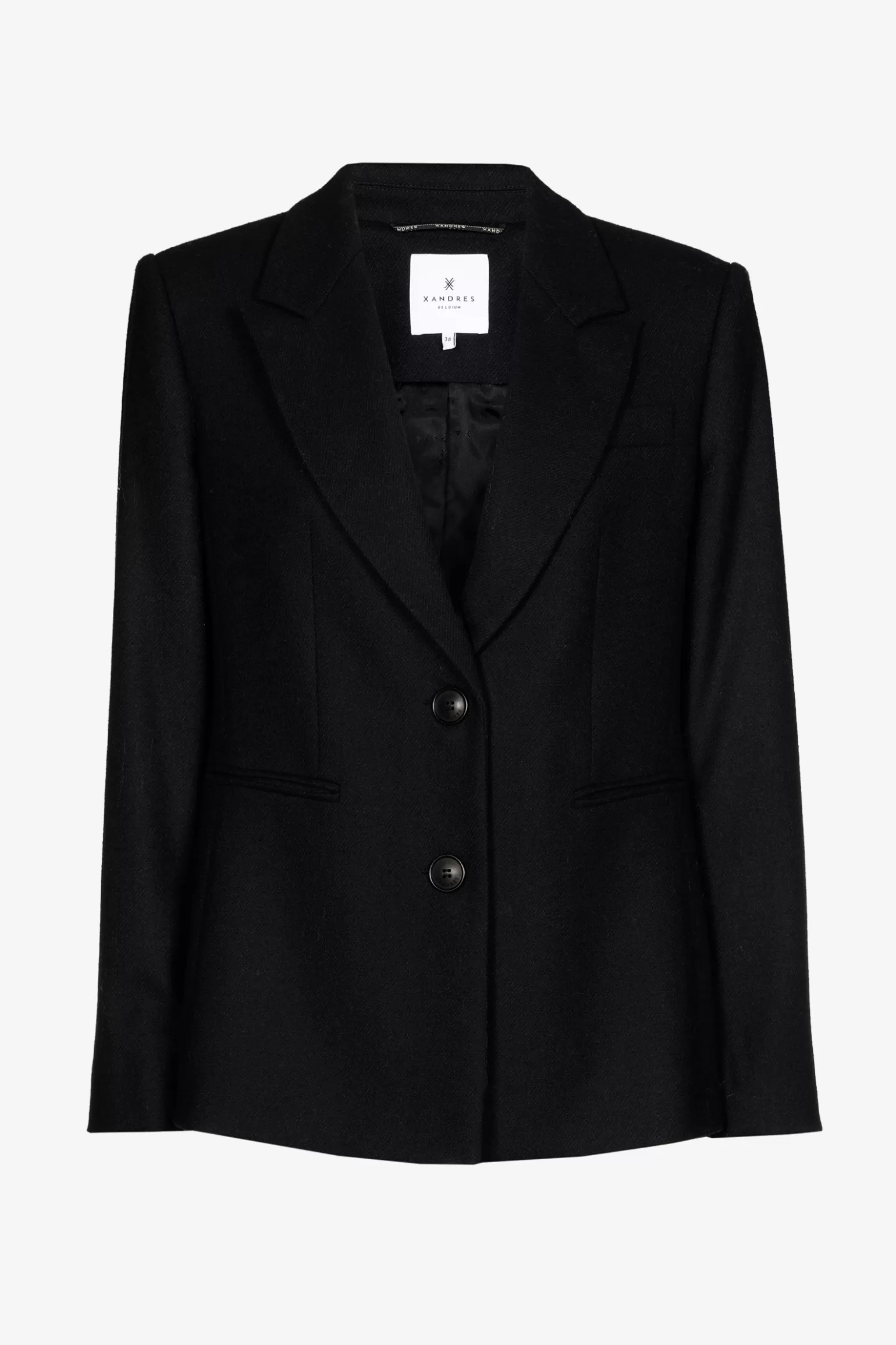 Klassieke blazer met reverskraag-Xandres Clearance
