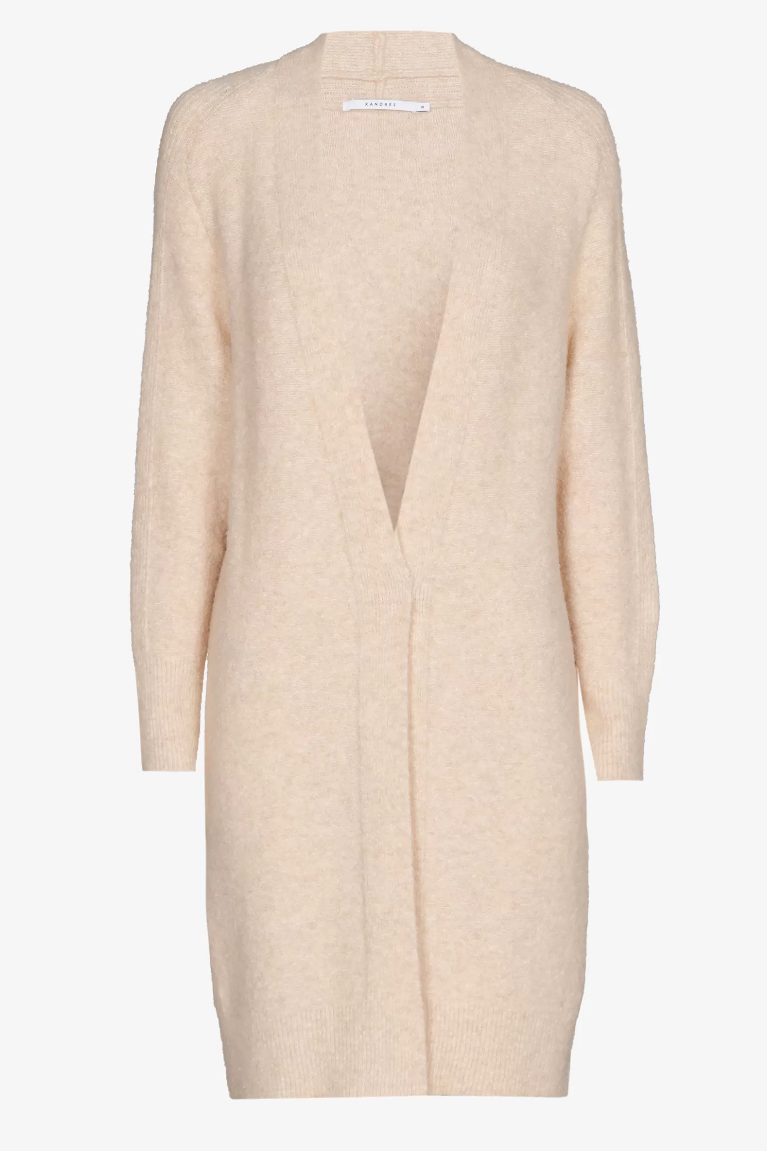 Lange gilet met knop-Xandres Sale