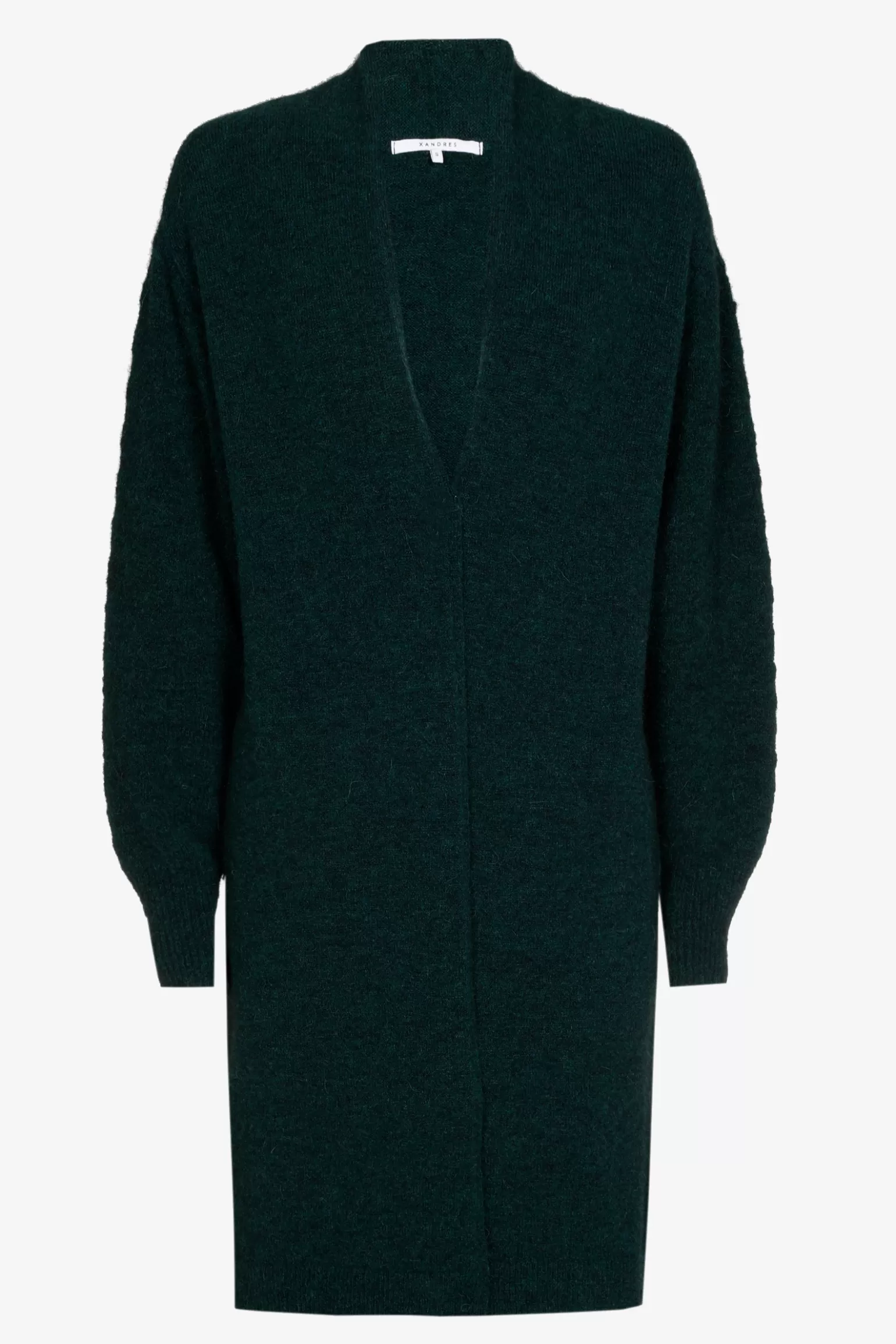 Lange gilet van alpacawol-Xandres Best