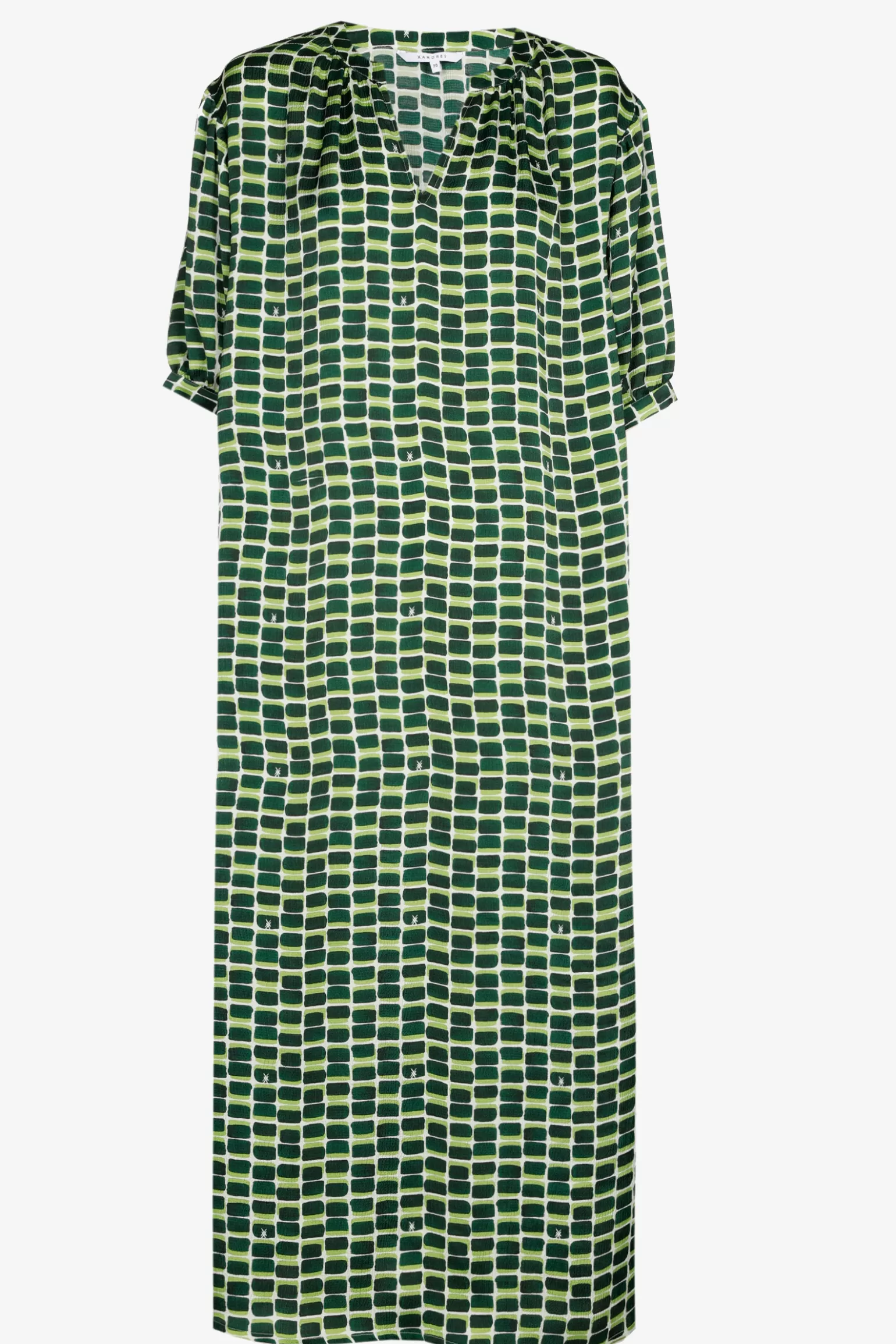Lange jurk met logoprint-Xandres Hot