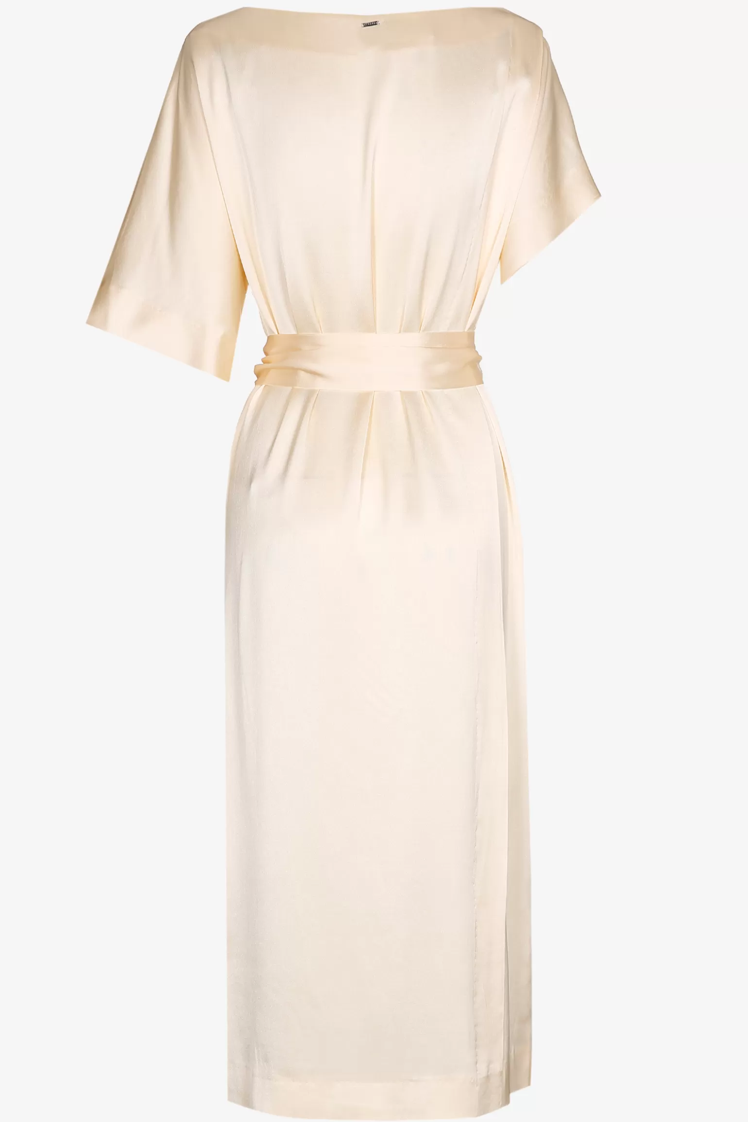 Lange jurk met satijnlook-Xandres Outlet