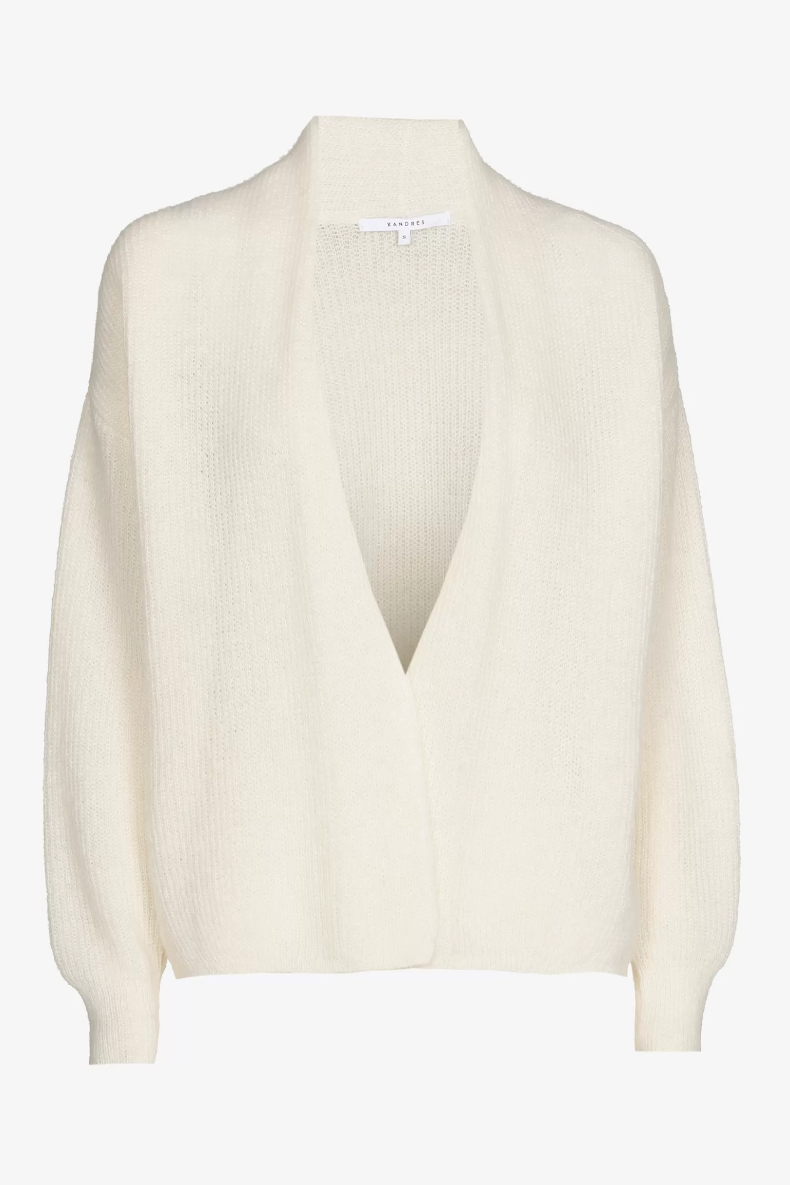 Luchtige gilet met parelsteek-Xandres Fashion