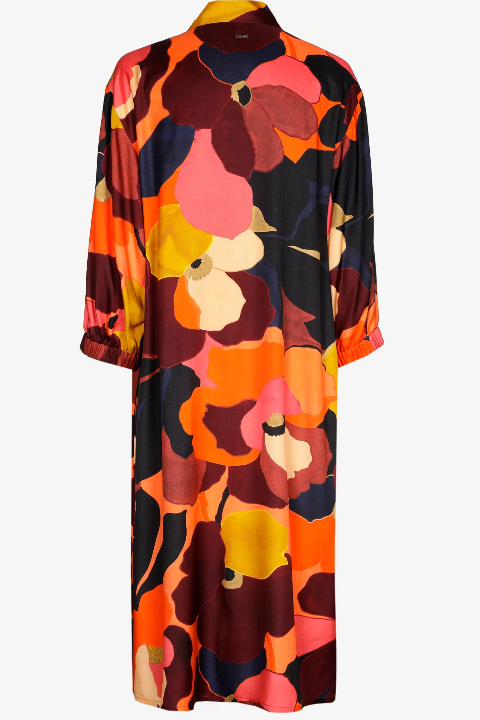 Middellange jurk met kraag-Xandres Clearance