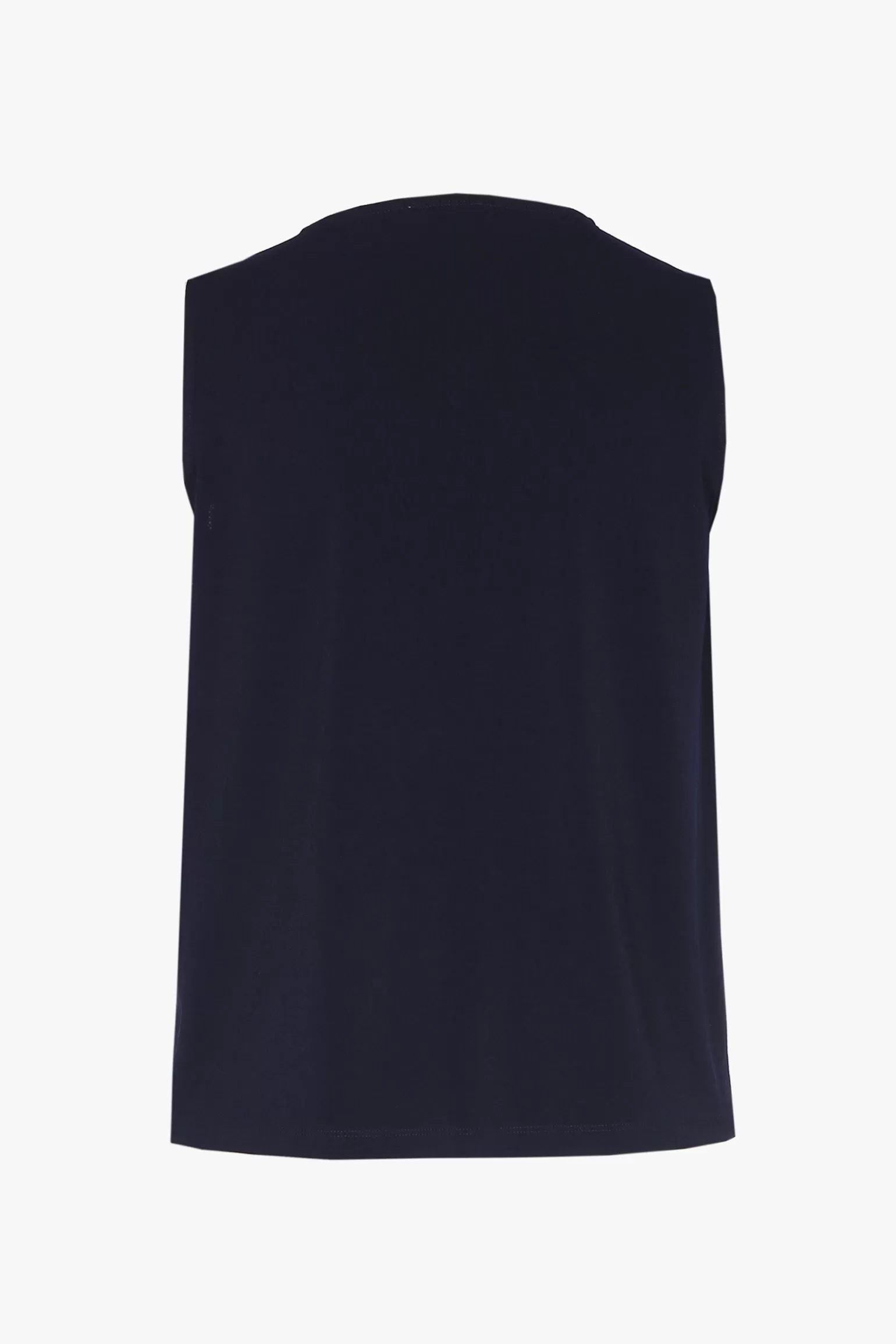 blauw mouwloos topje-Xandres Best Sale