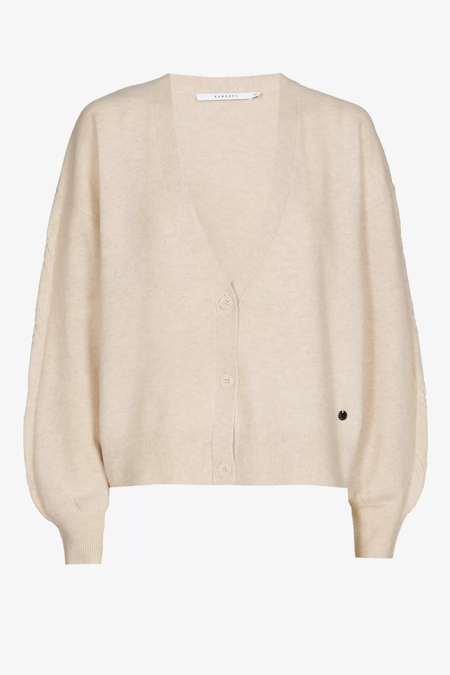 Oversized gilet met wol-Xandres Online