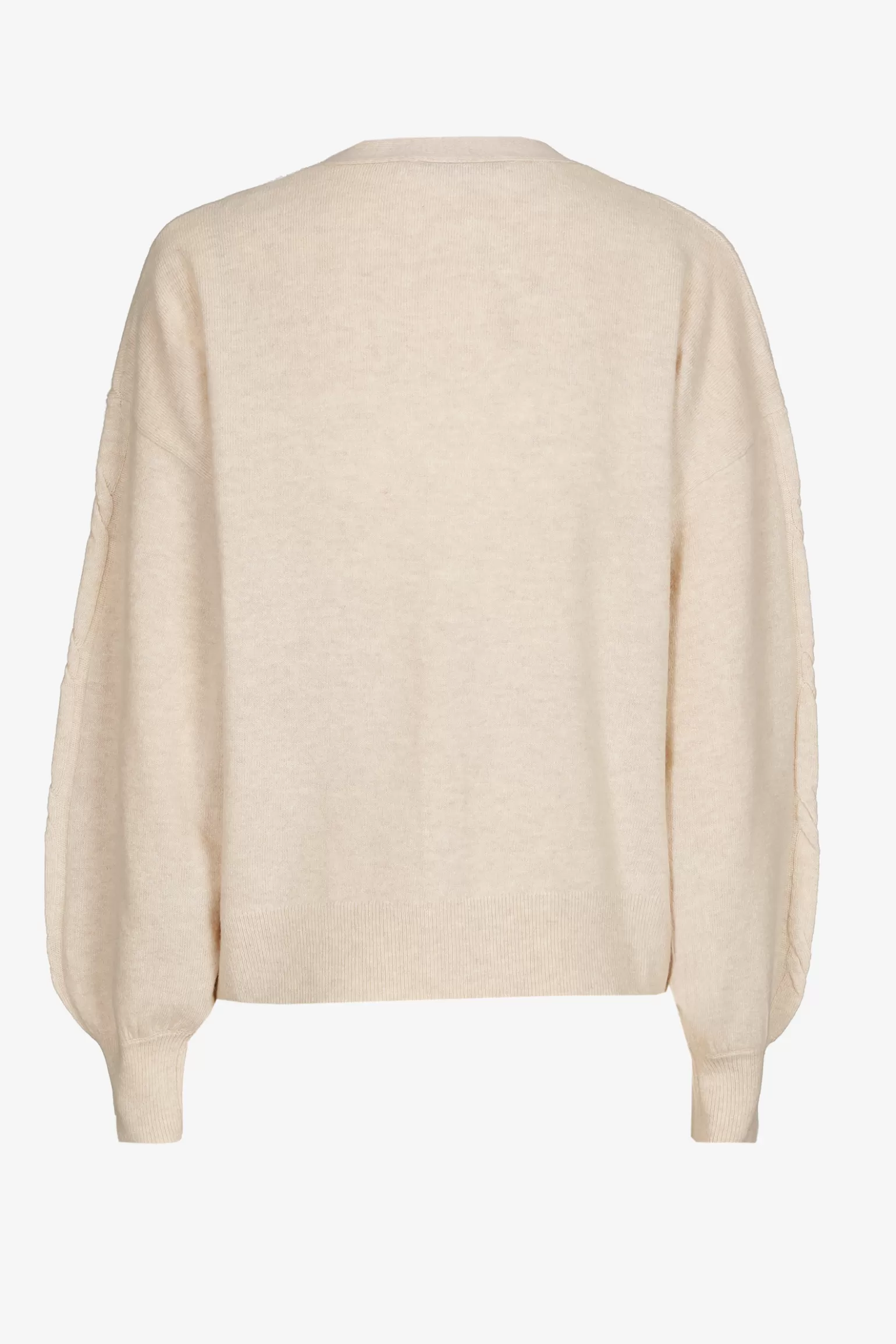 Oversized gilet met wol-Xandres Online