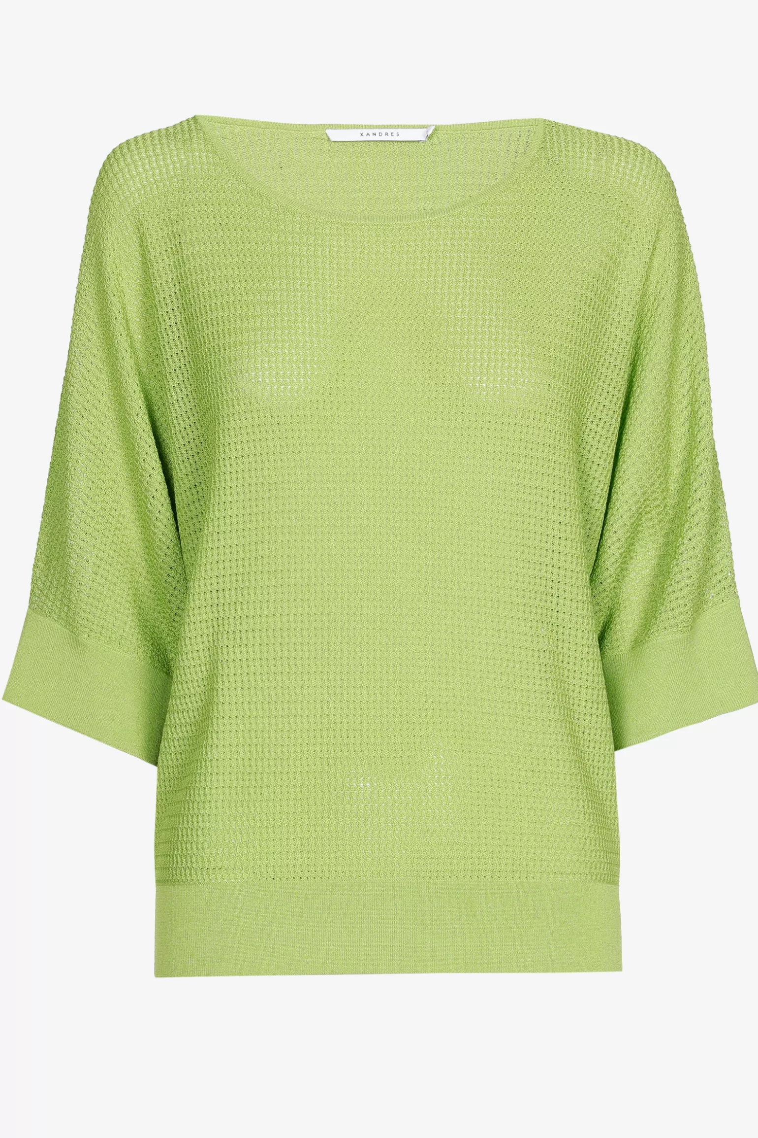 Pull met halflange mouwen-Xandres Fashion