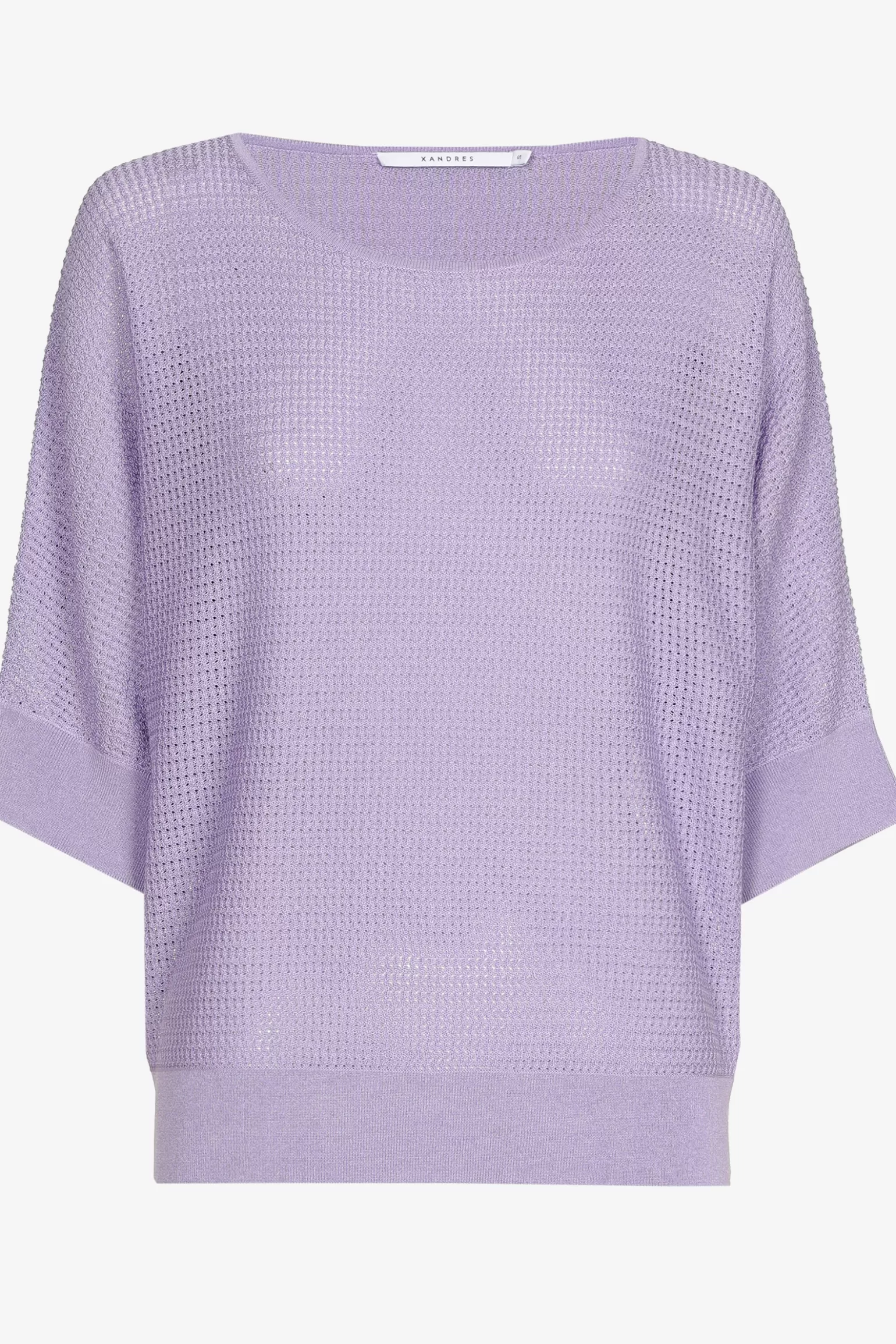 Pull met halflange mouwen-Xandres Fashion