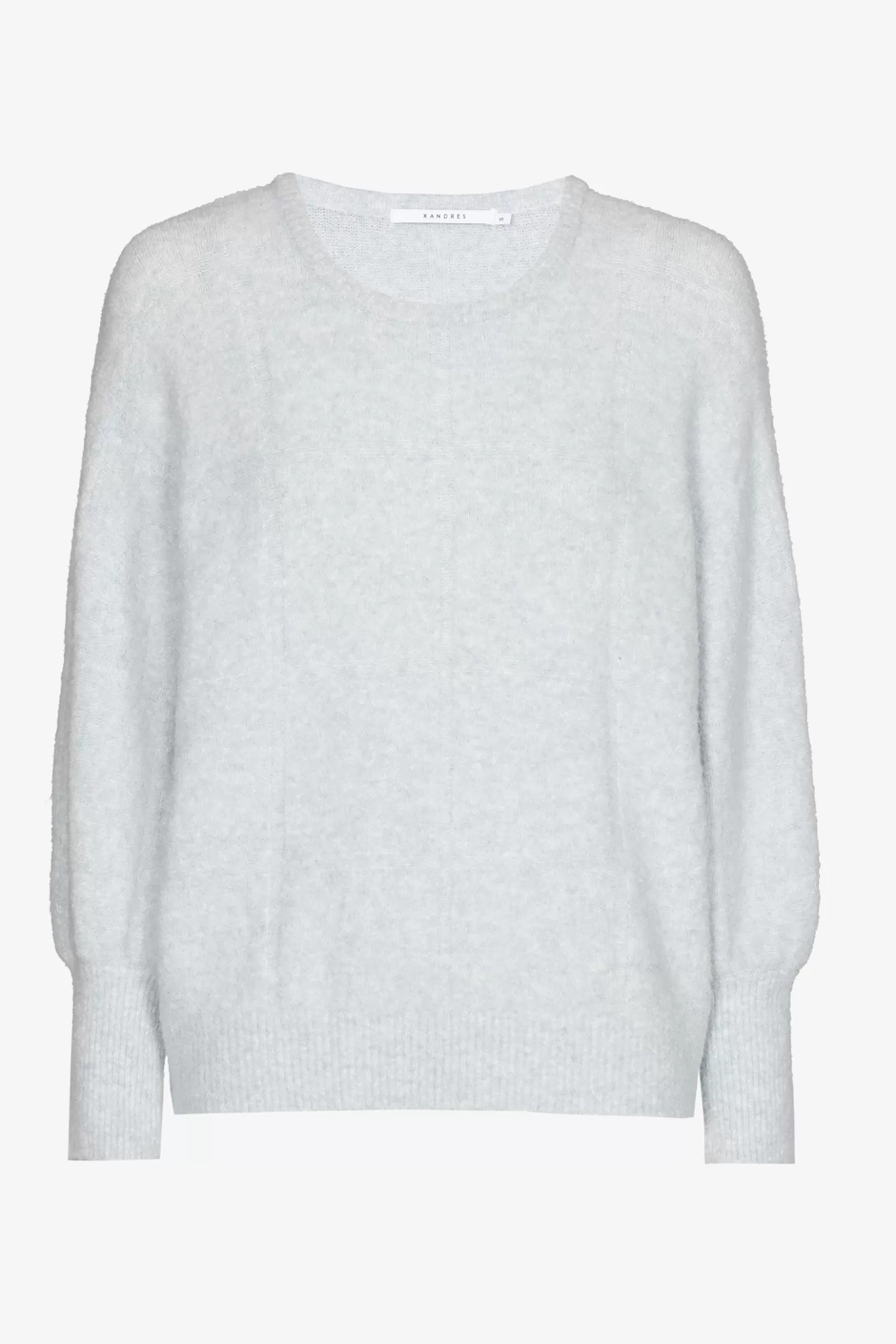 Pull met ingebreide ruit-Xandres Fashion