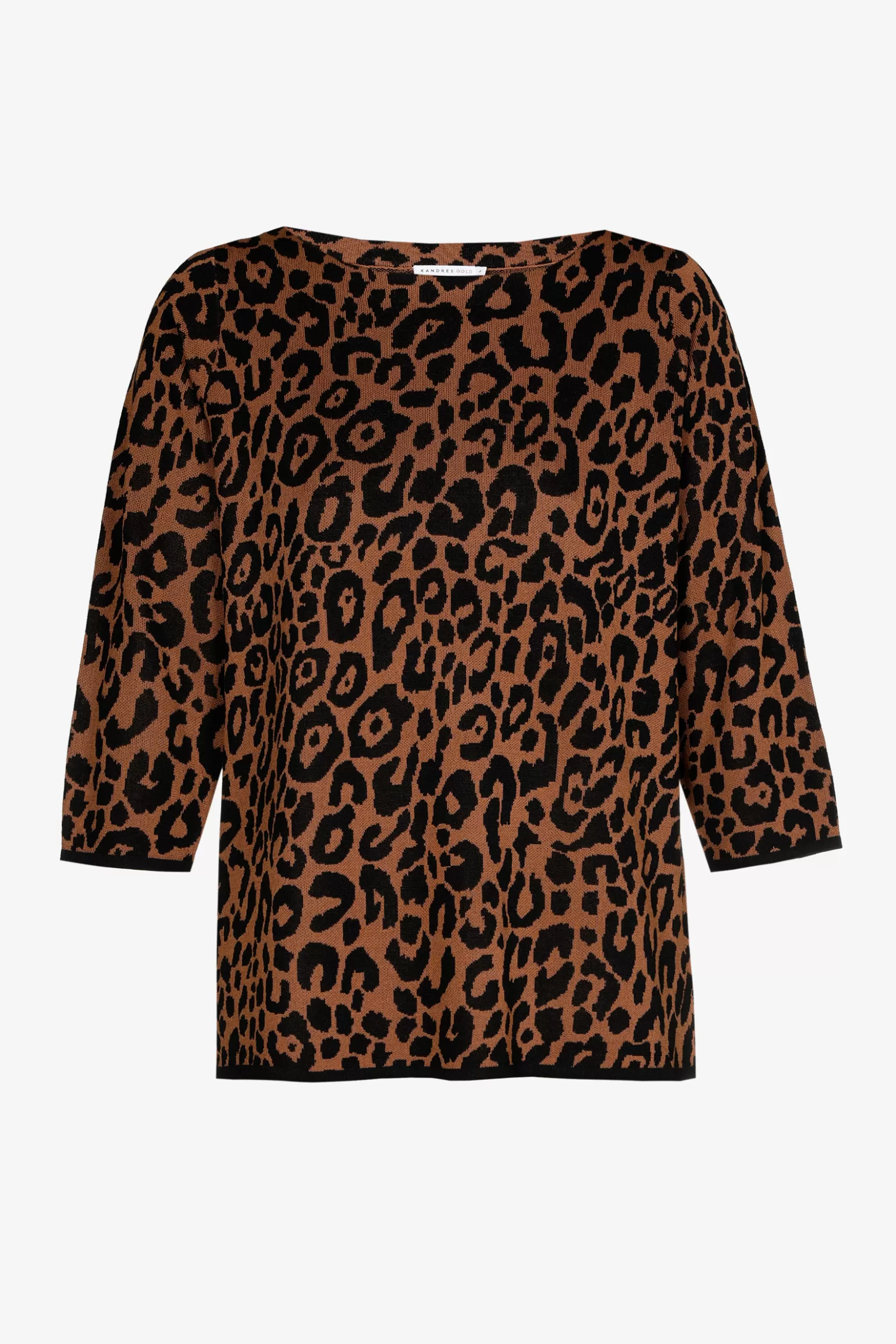 Pull met luipaardprint-Xandres Cheap