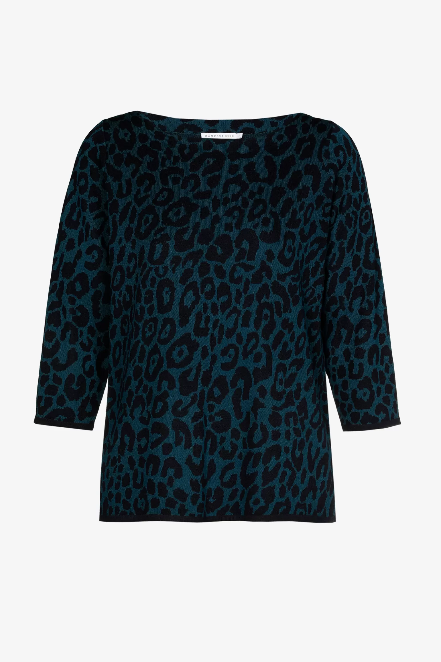 Pull met luipaardprint-Xandres Clearance