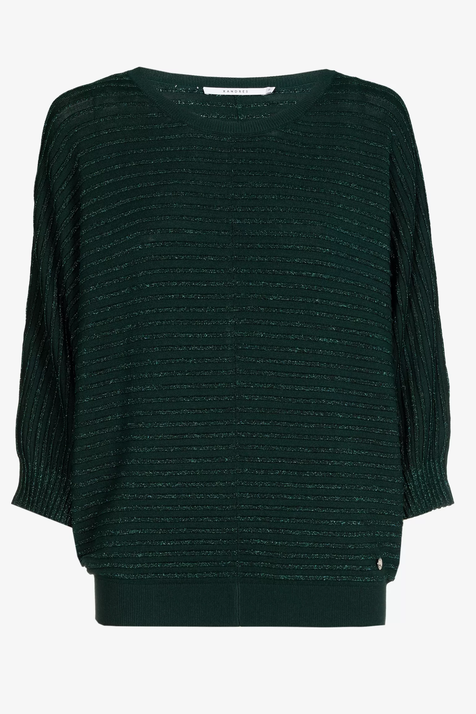 Pull met lurex en fantasiesteek-Xandres Best