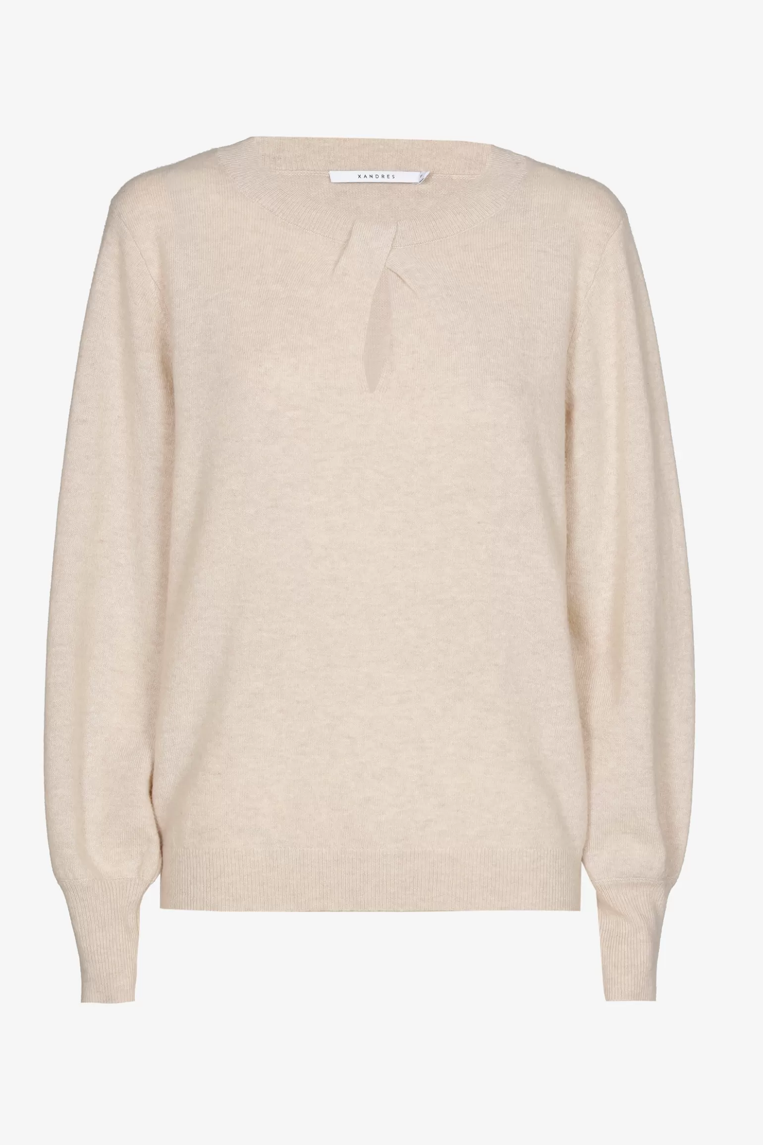 Pull met twist aan de hals-Xandres New