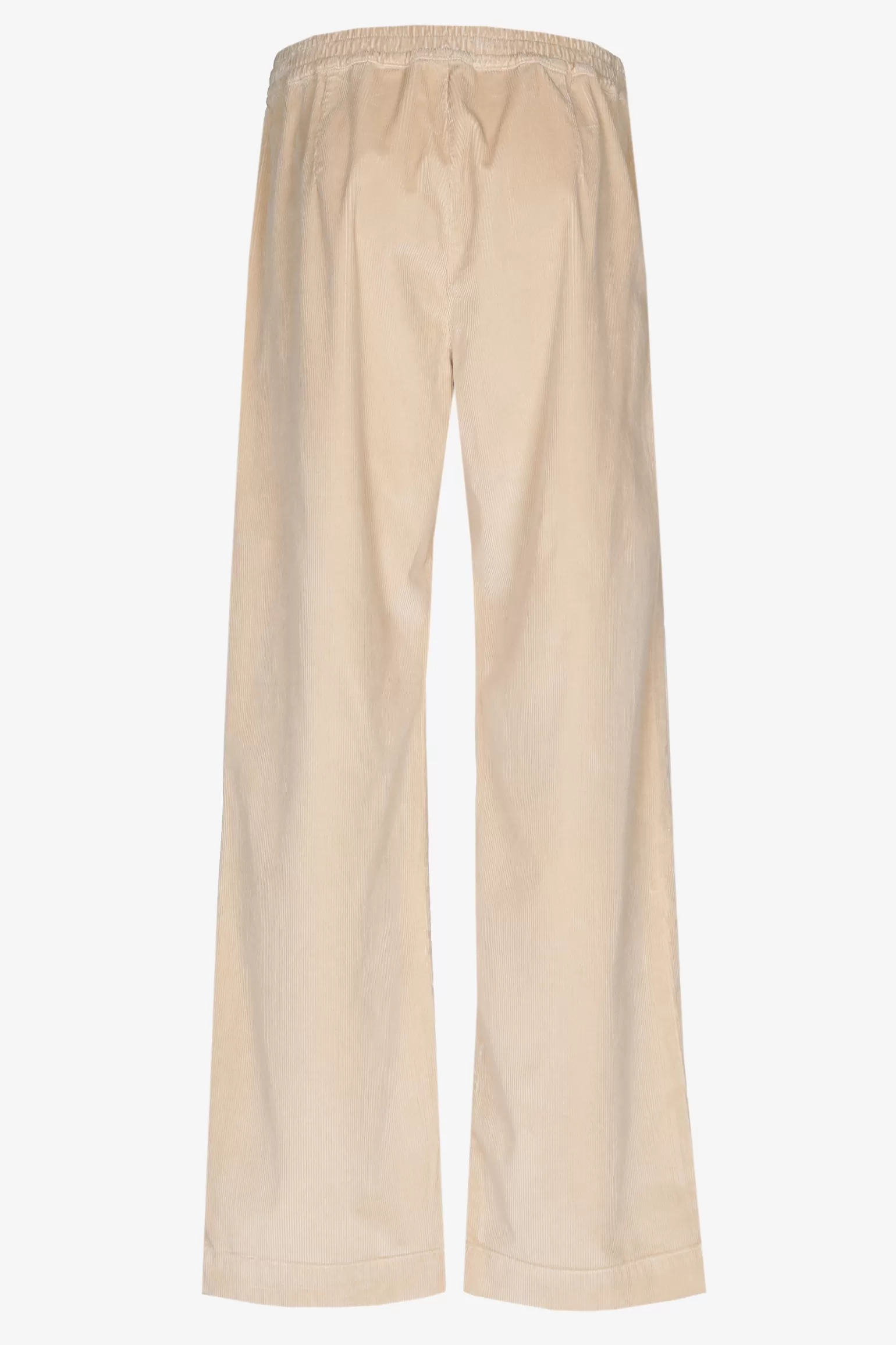 Ribfluwelen broek met stretch-Xandres Online