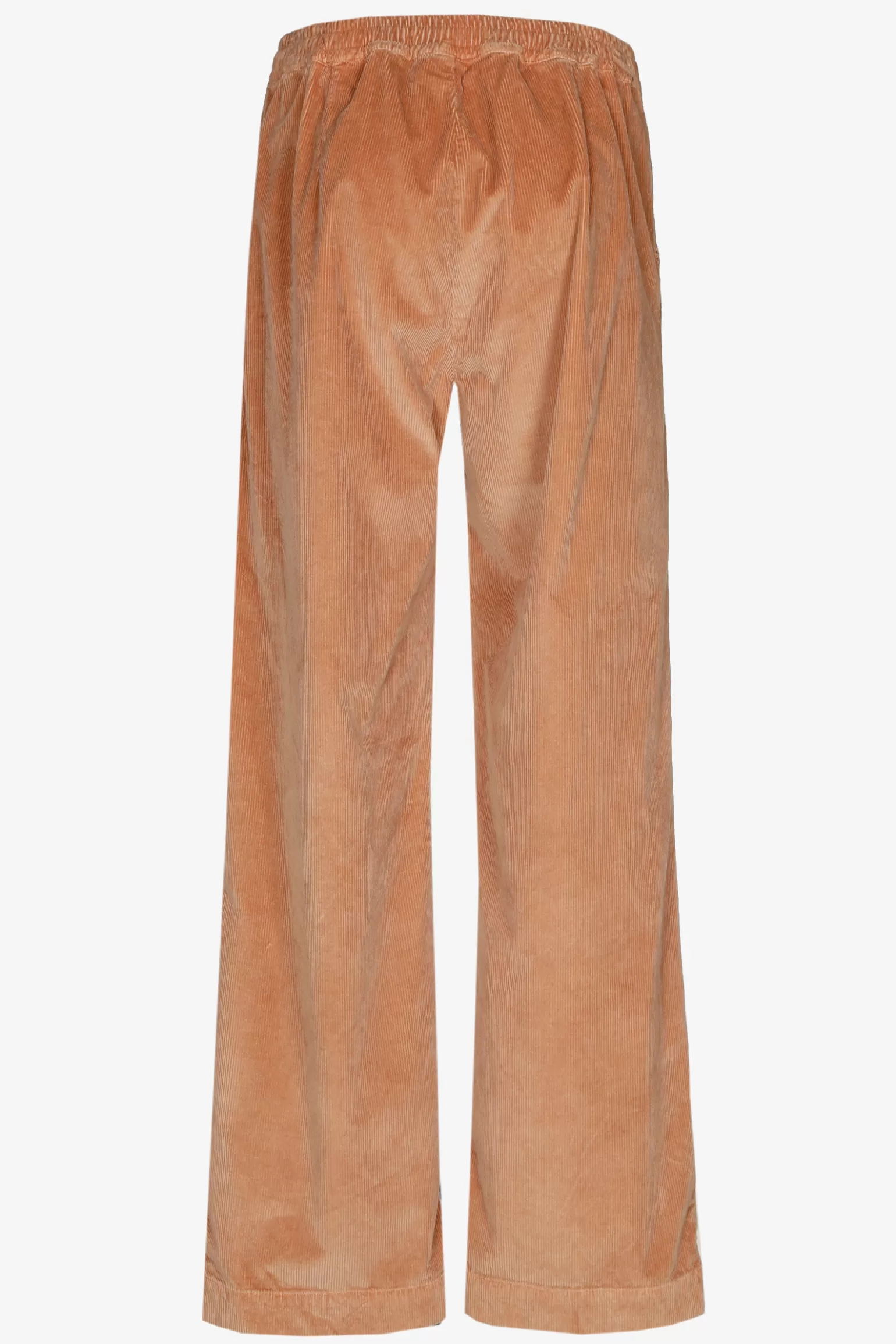 Ribfluwelen broek met stretch-Xandres Clearance