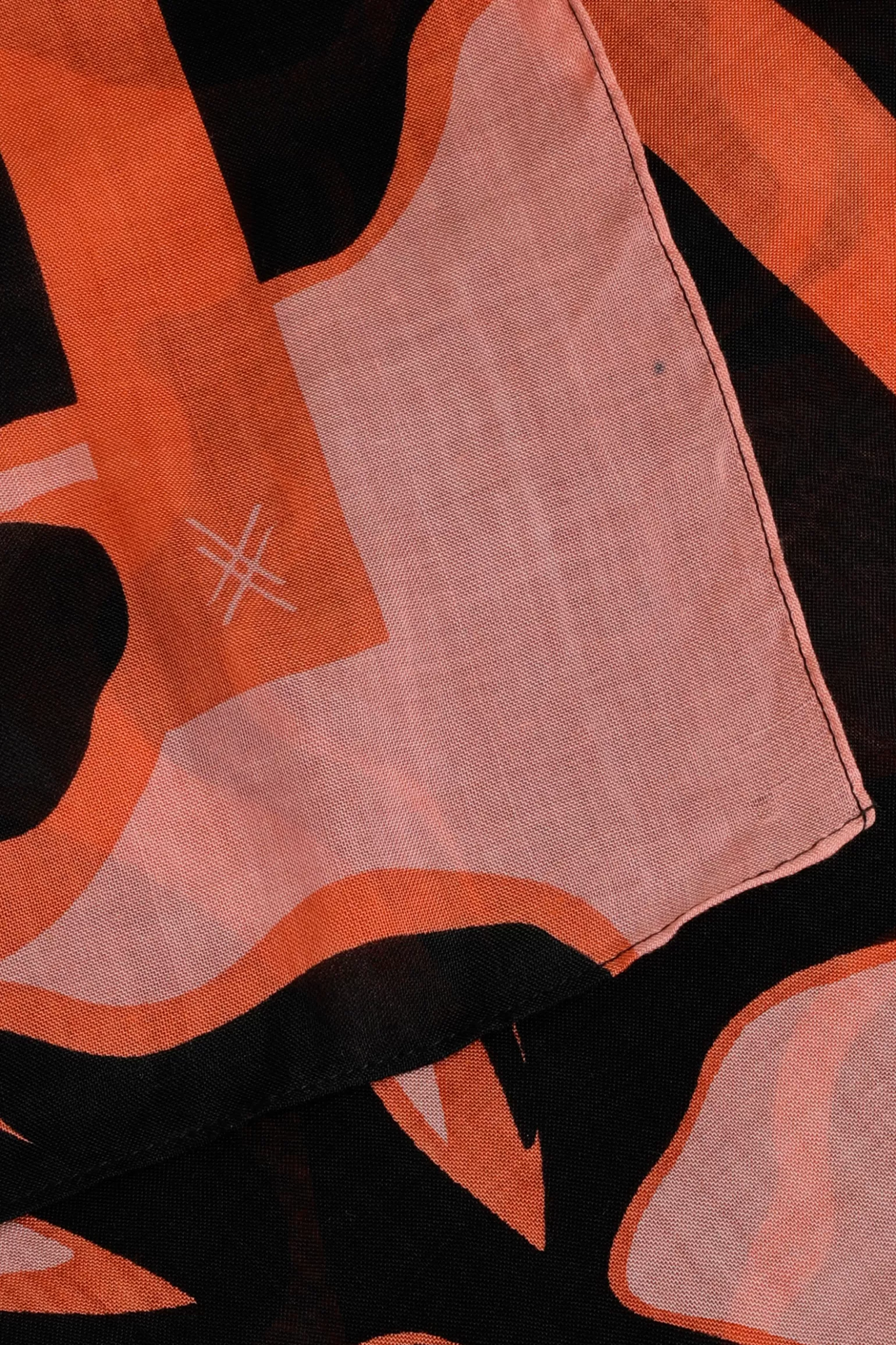 Sjaal met bloemenprint-Xandres New