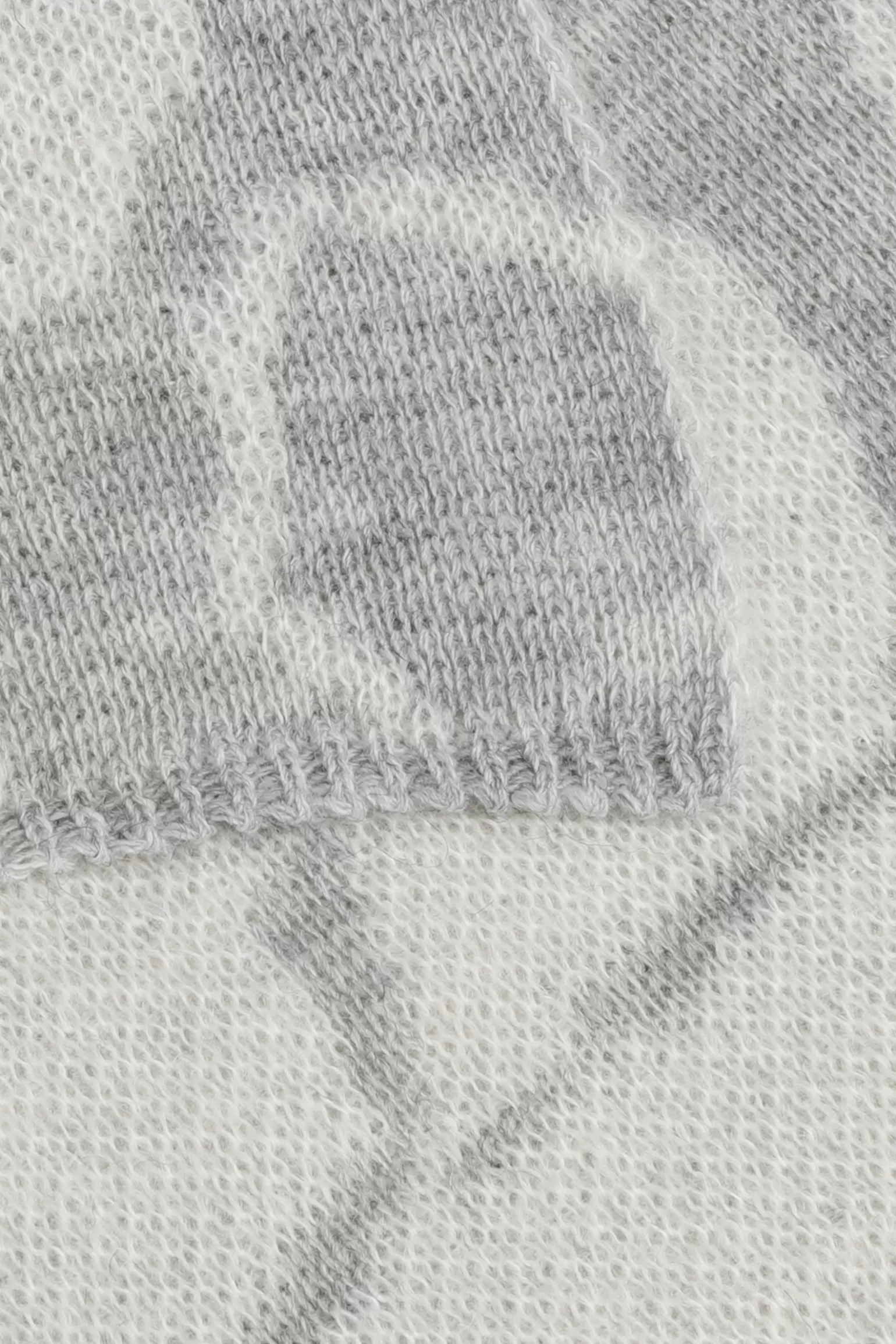 Sjaal met jacquard knit-Xandres Flash Sale
