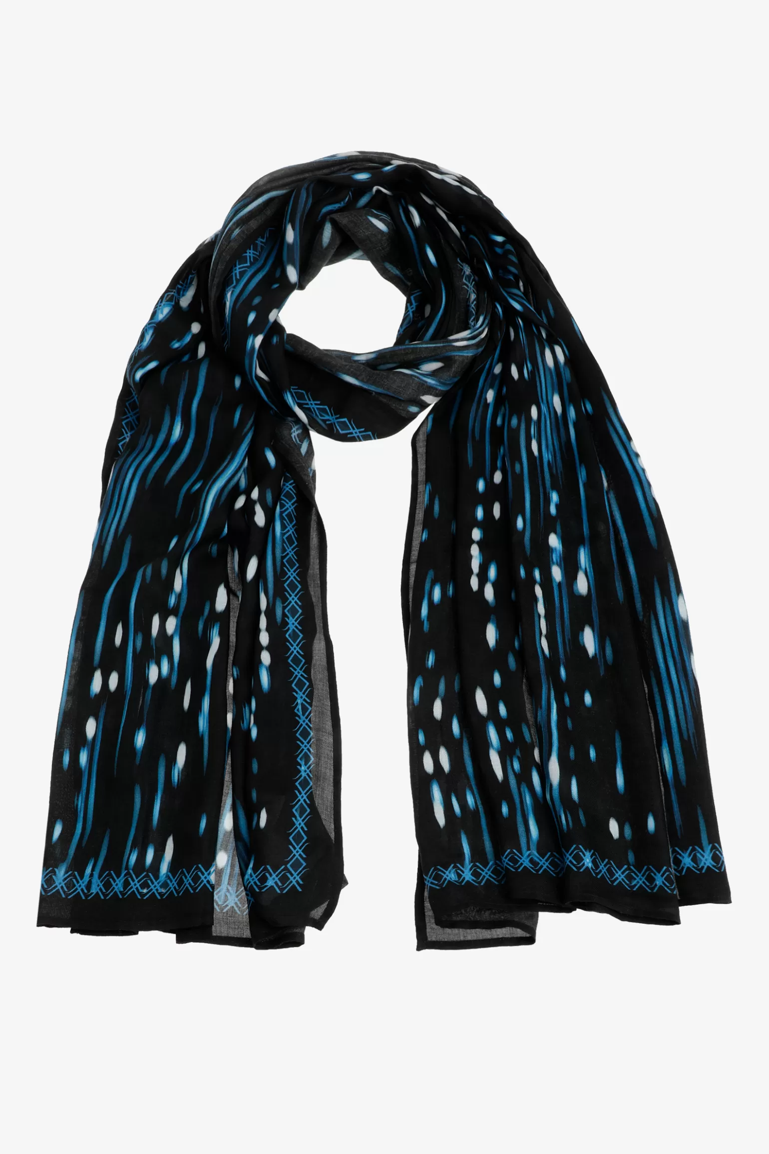 Sjaal met print-Xandres Fashion