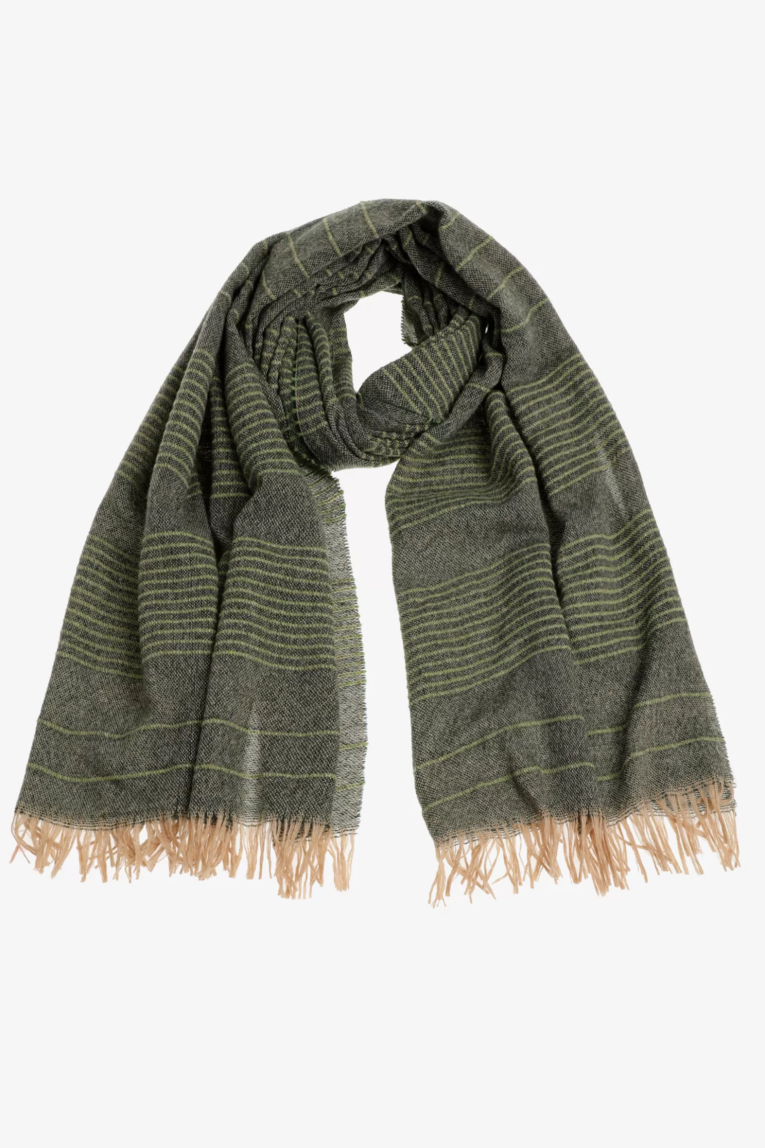 Sjaal met strepen-Xandres Shop
