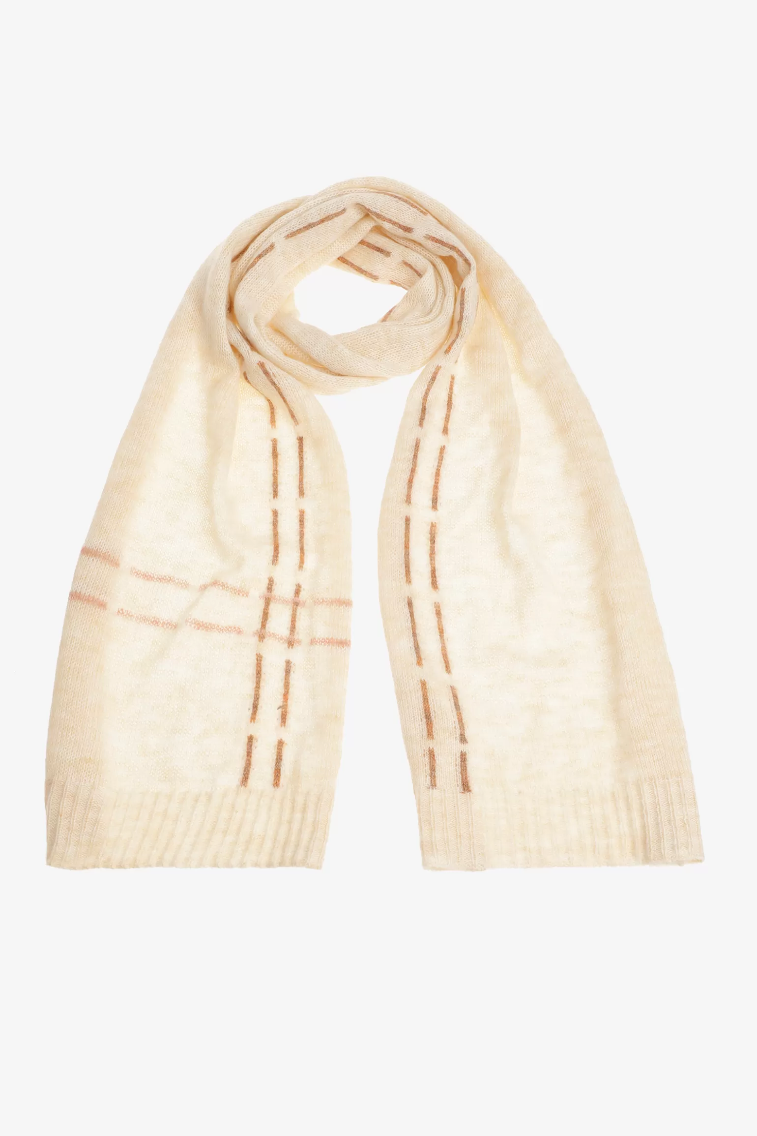 Sjaal met zachte mohair-Xandres Clearance