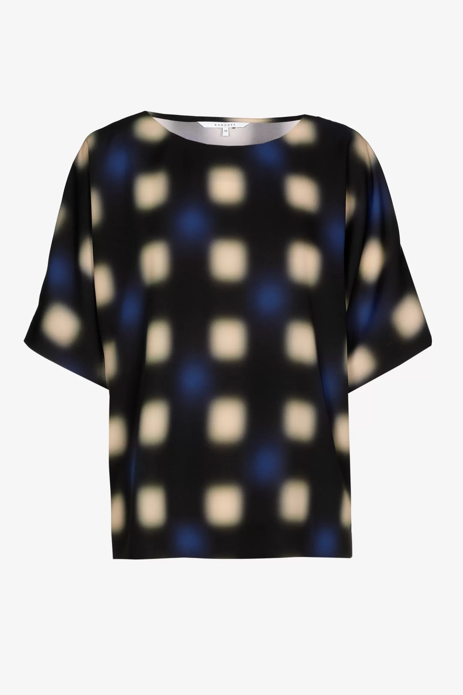 Top met blurred print-Xandres Best