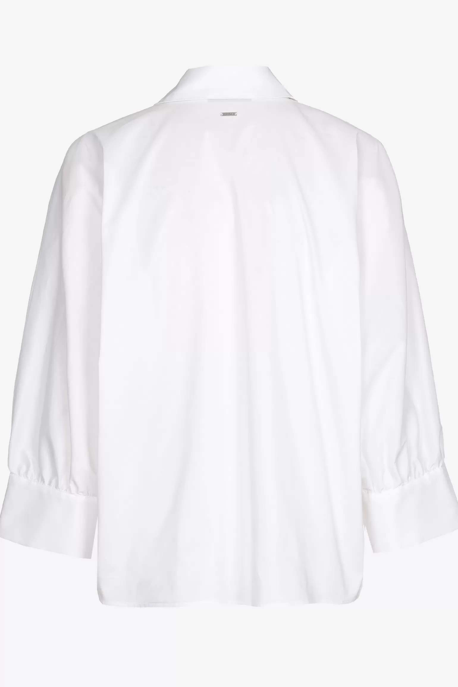 Volumineuze blouse met hemdkraag-Xandres Shop