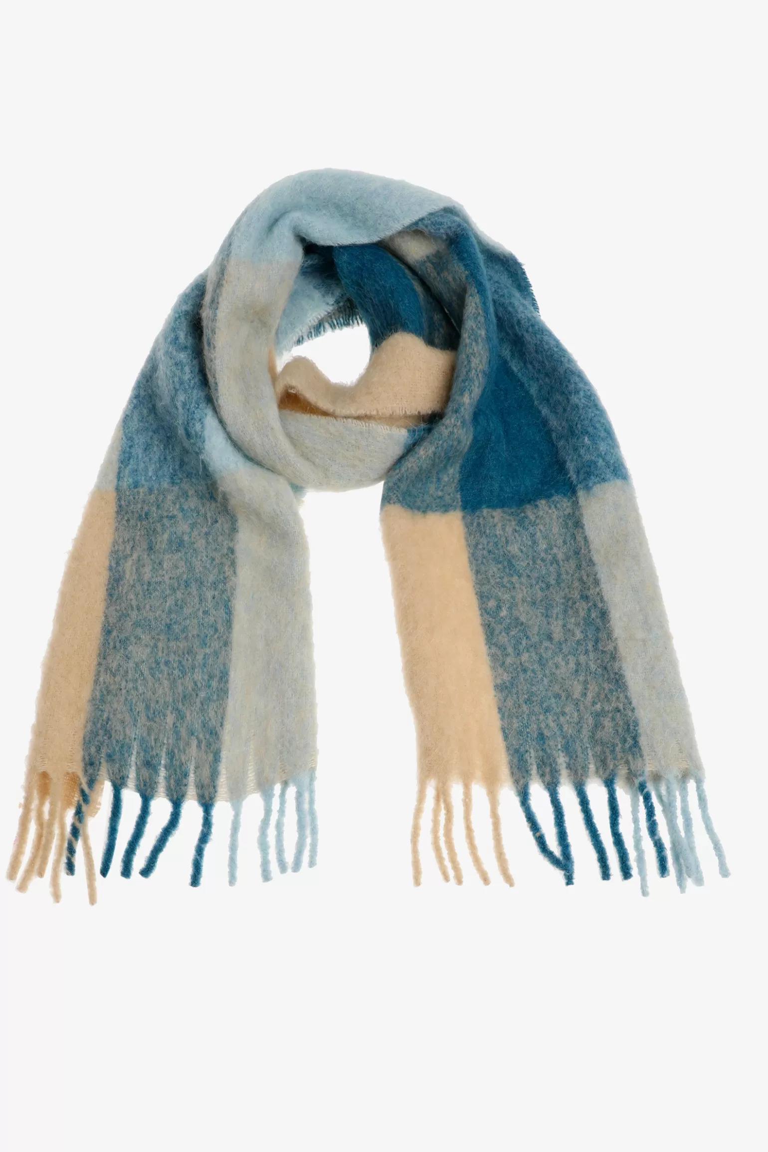 Warme sjaal van wolmix-Xandres Shop