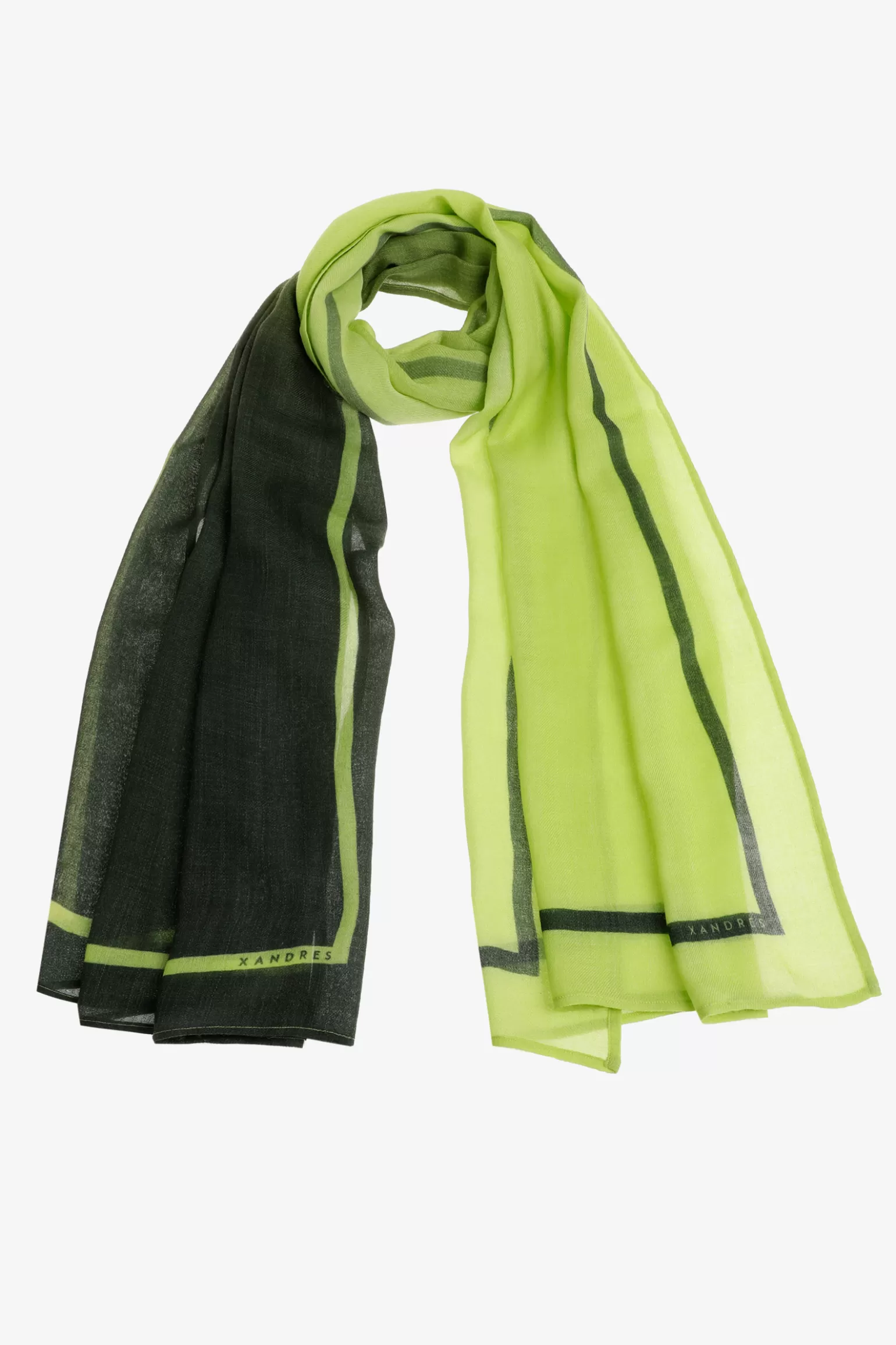 Wollen sjaal met gradient-Xandres New