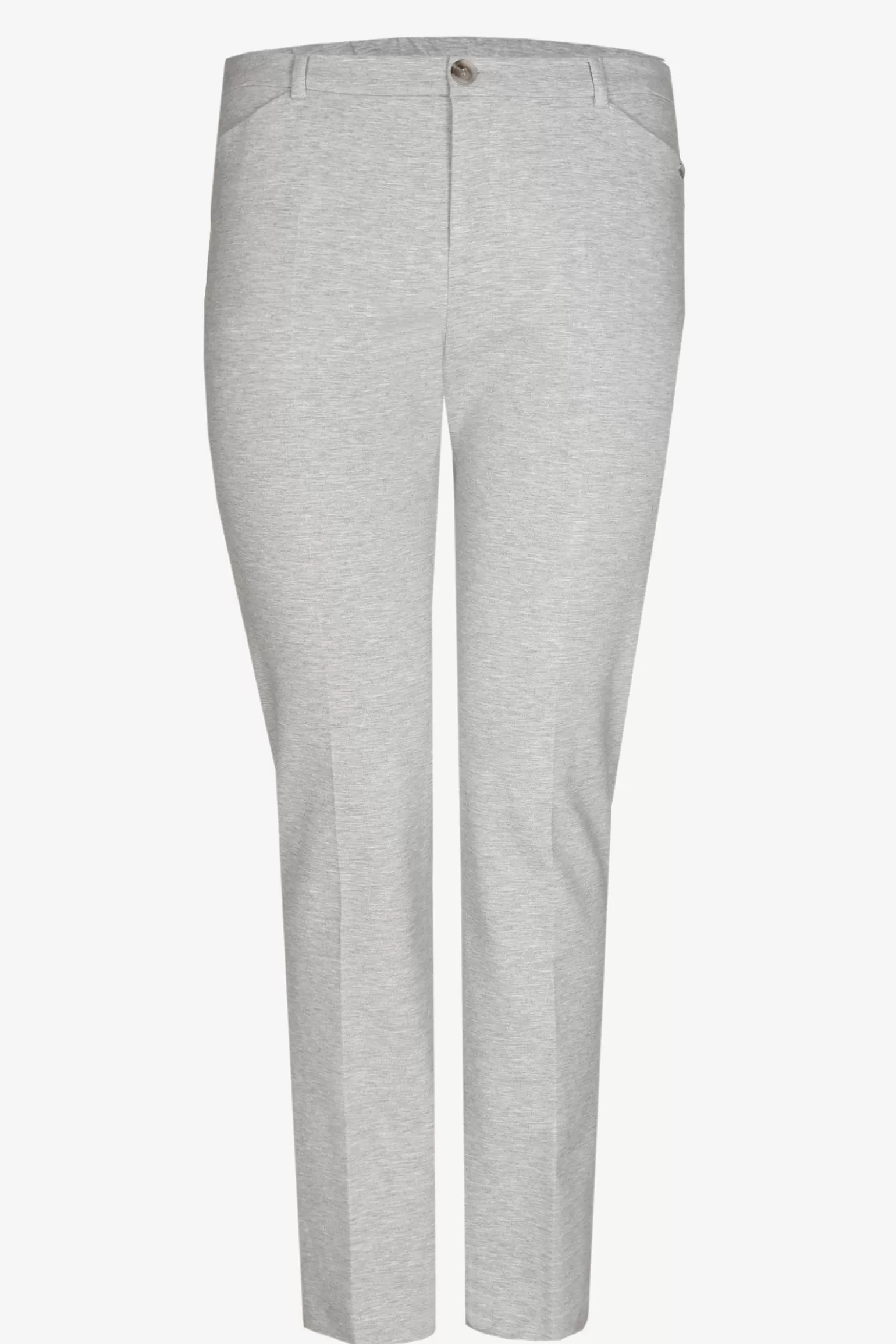 Zachte broek met rechte pijpen-Xandres Shop