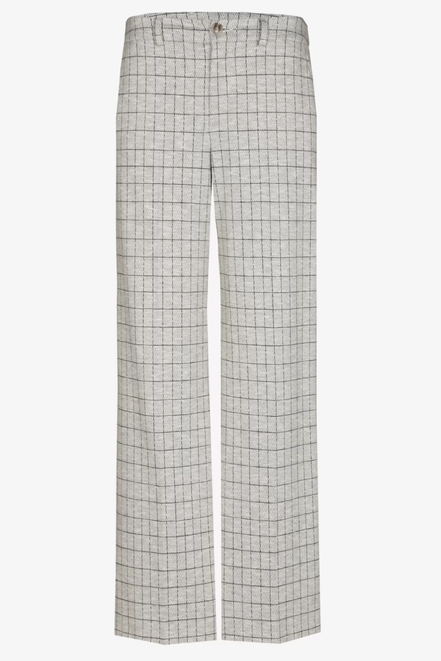 Zachte broek met ruiten-Xandres Flash Sale
