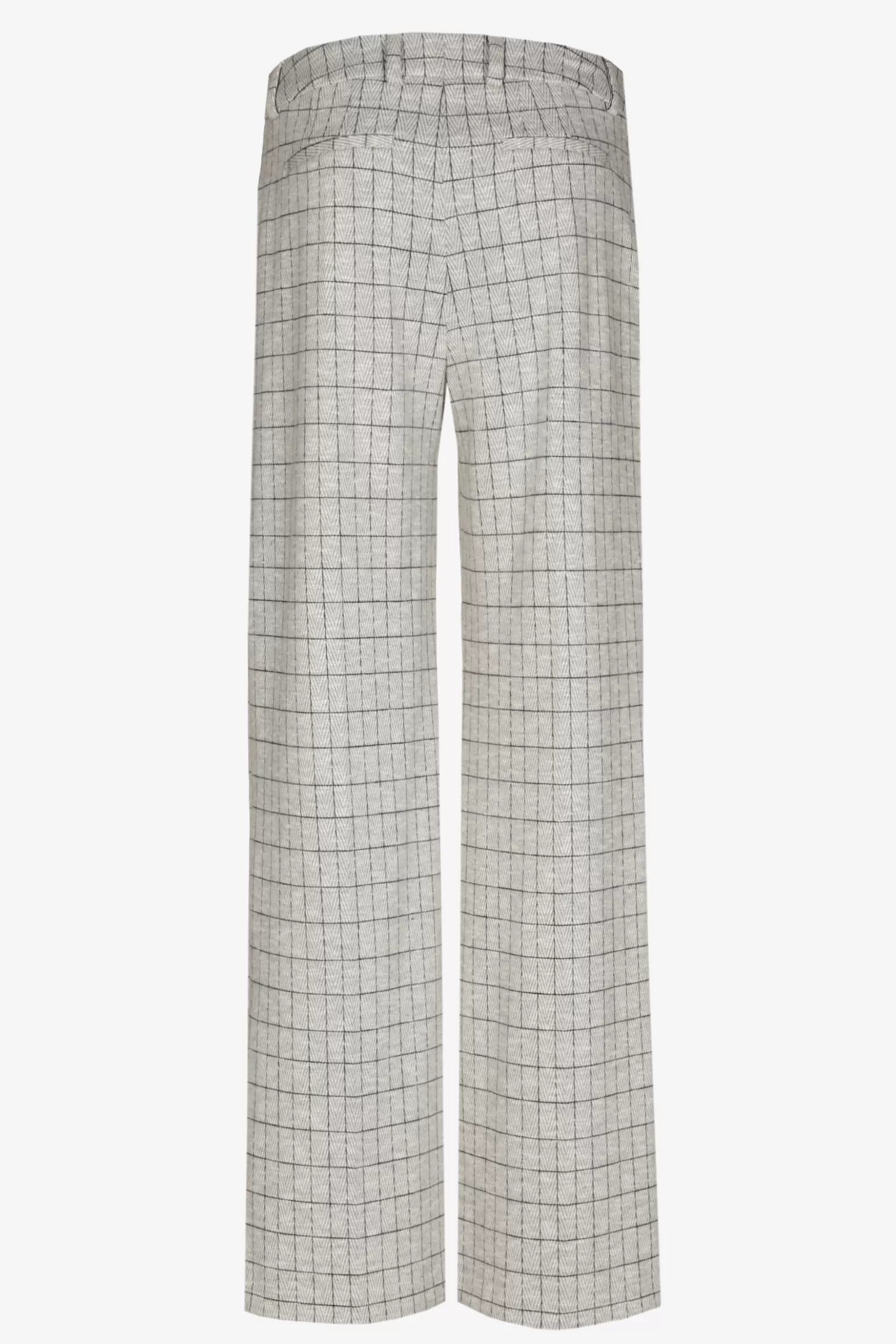Zachte broek met ruiten-Xandres Flash Sale