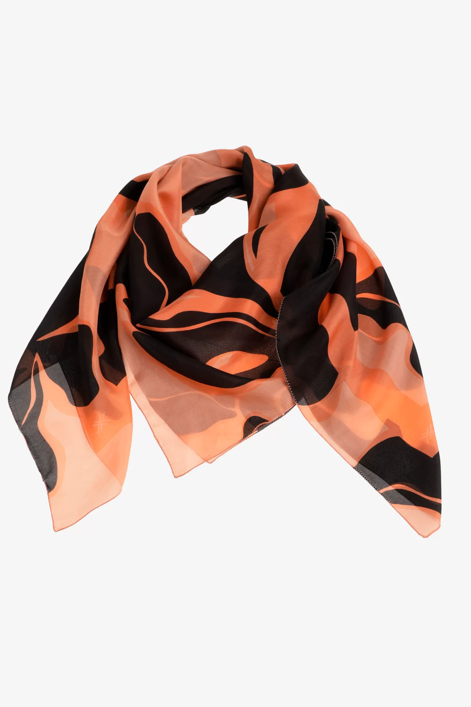 Zijden sjaal met bloemenprint-Xandres Cheap