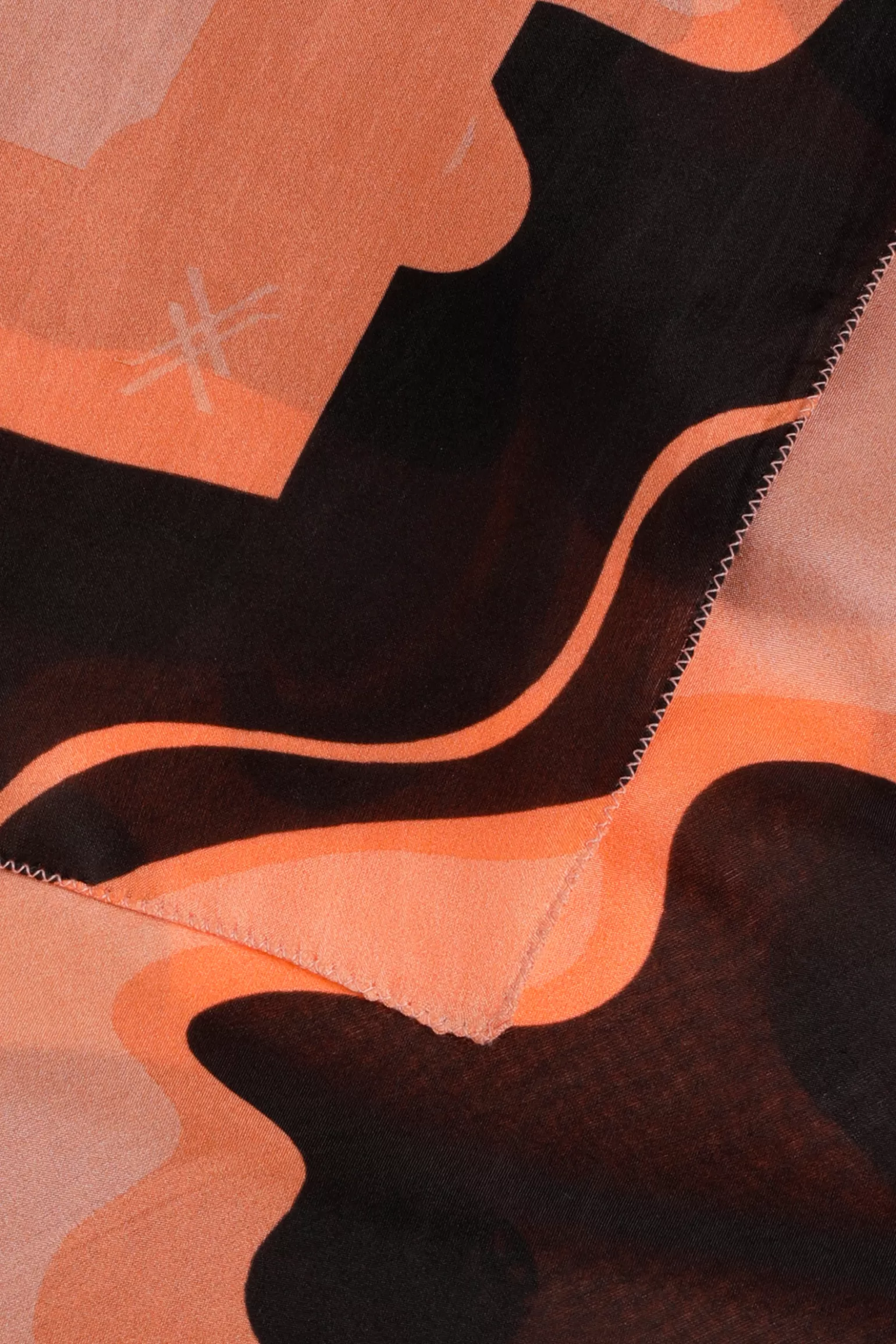 Zijden sjaal met bloemenprint-Xandres Cheap