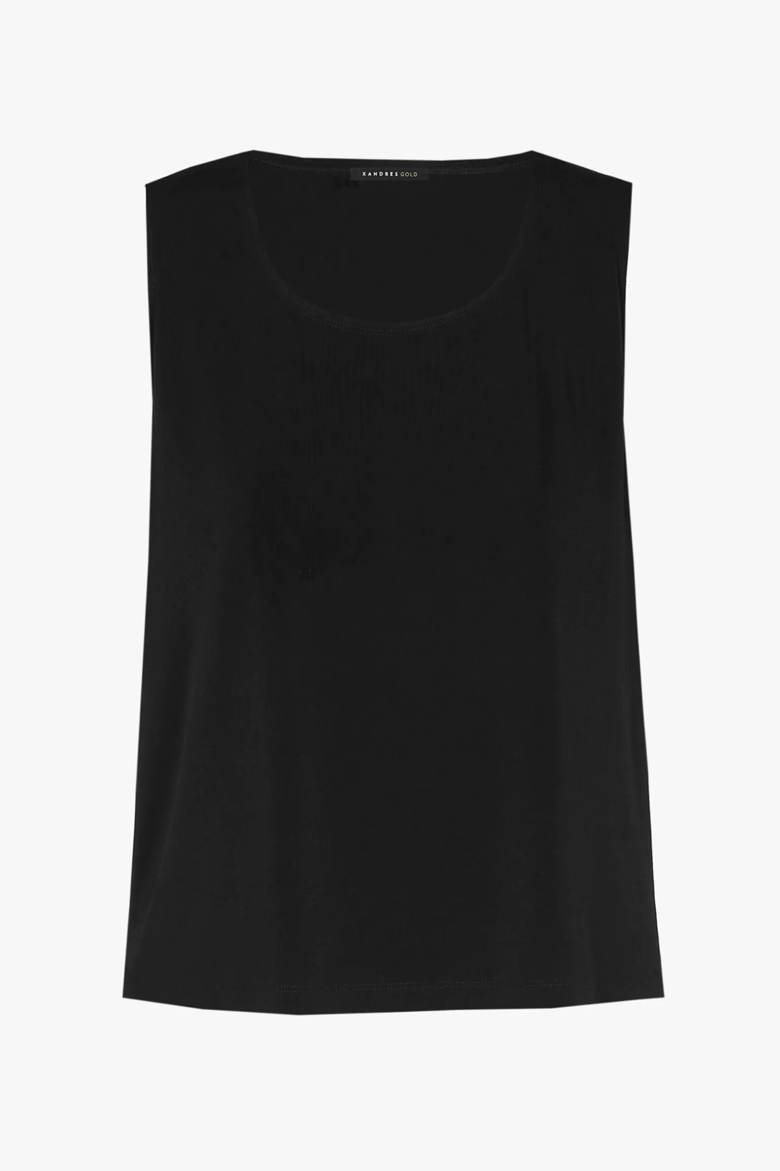 Zwart mouwloos topje-Xandres Best Sale