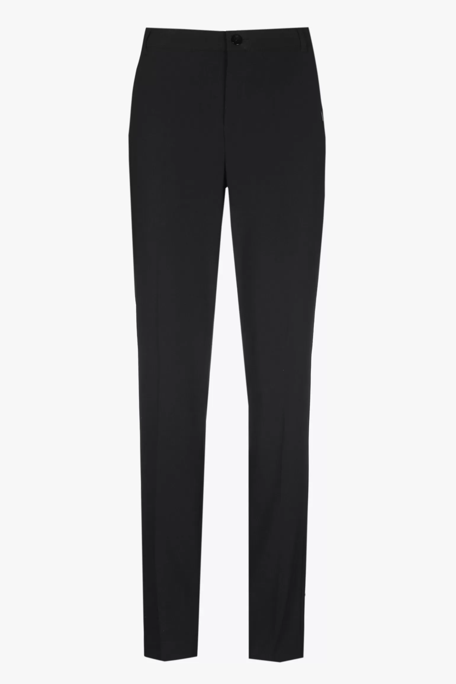Zwarte kreukvrije chino-Xandres New