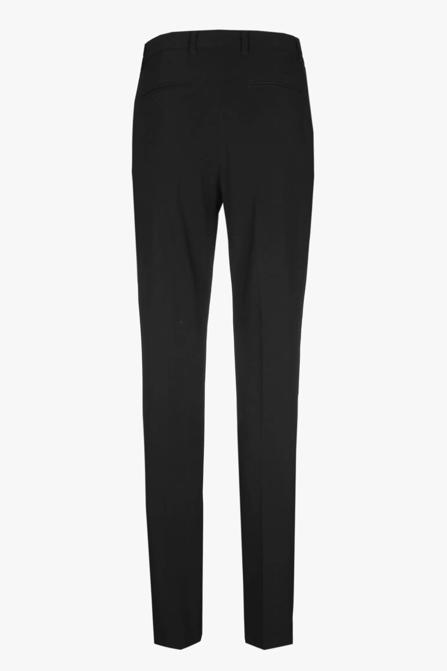 Zwarte kreukvrije chino-Xandres New