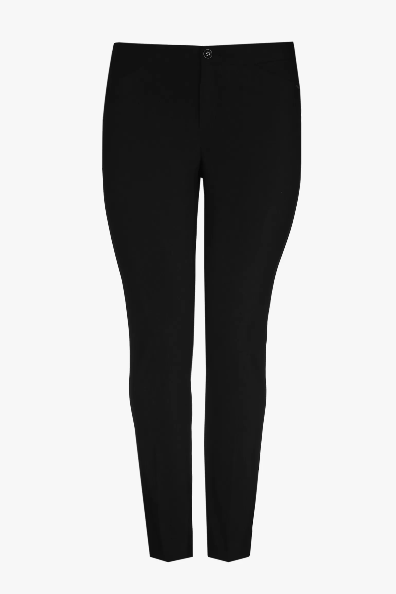 Zwarte slim fit broek-Xandres Best